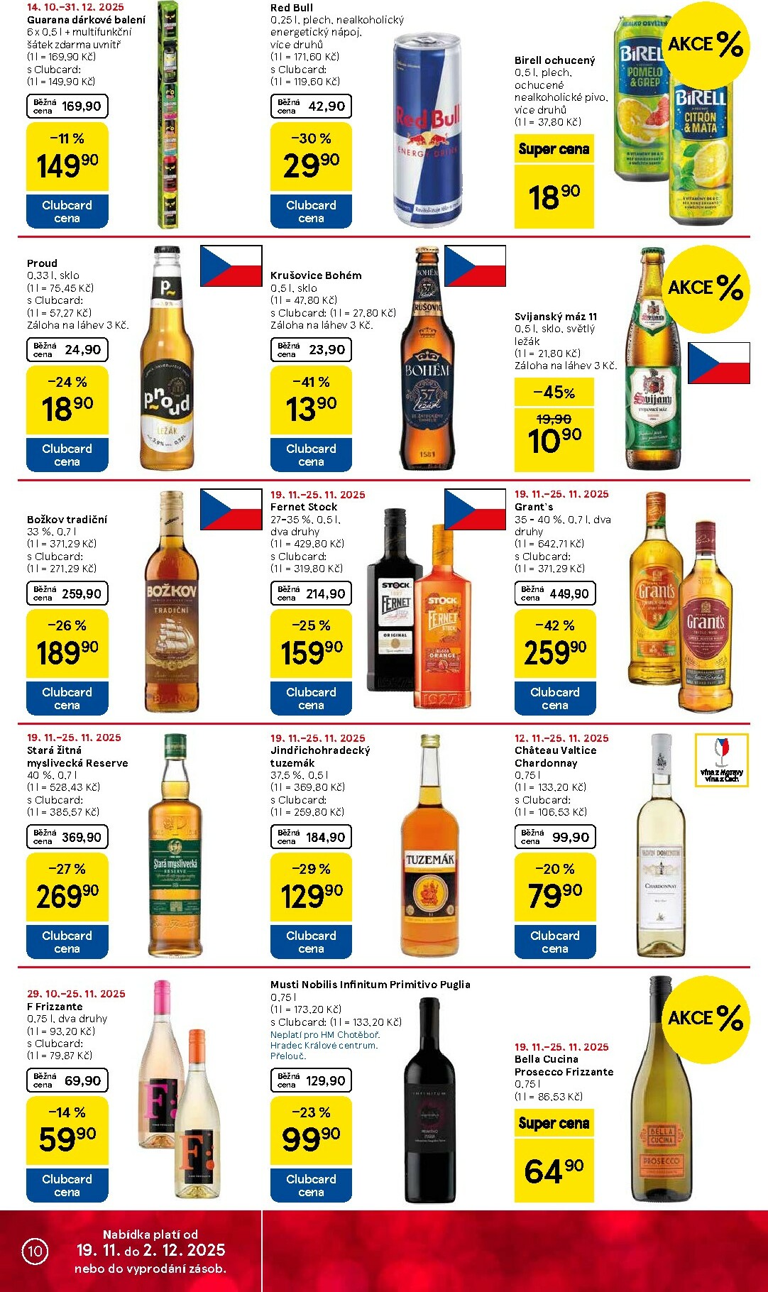 tesco - Aktuální leták Tesco od 19.11. do 25.11. - page: 10