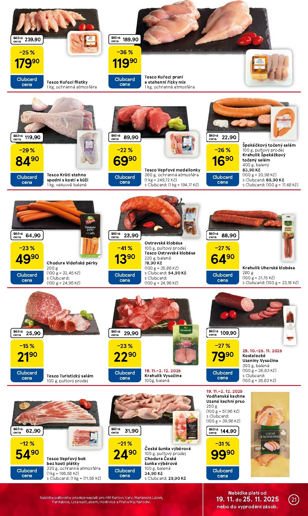 tesco - Aktuální leták Tesco od 19.11. do 25.11. - page: 21