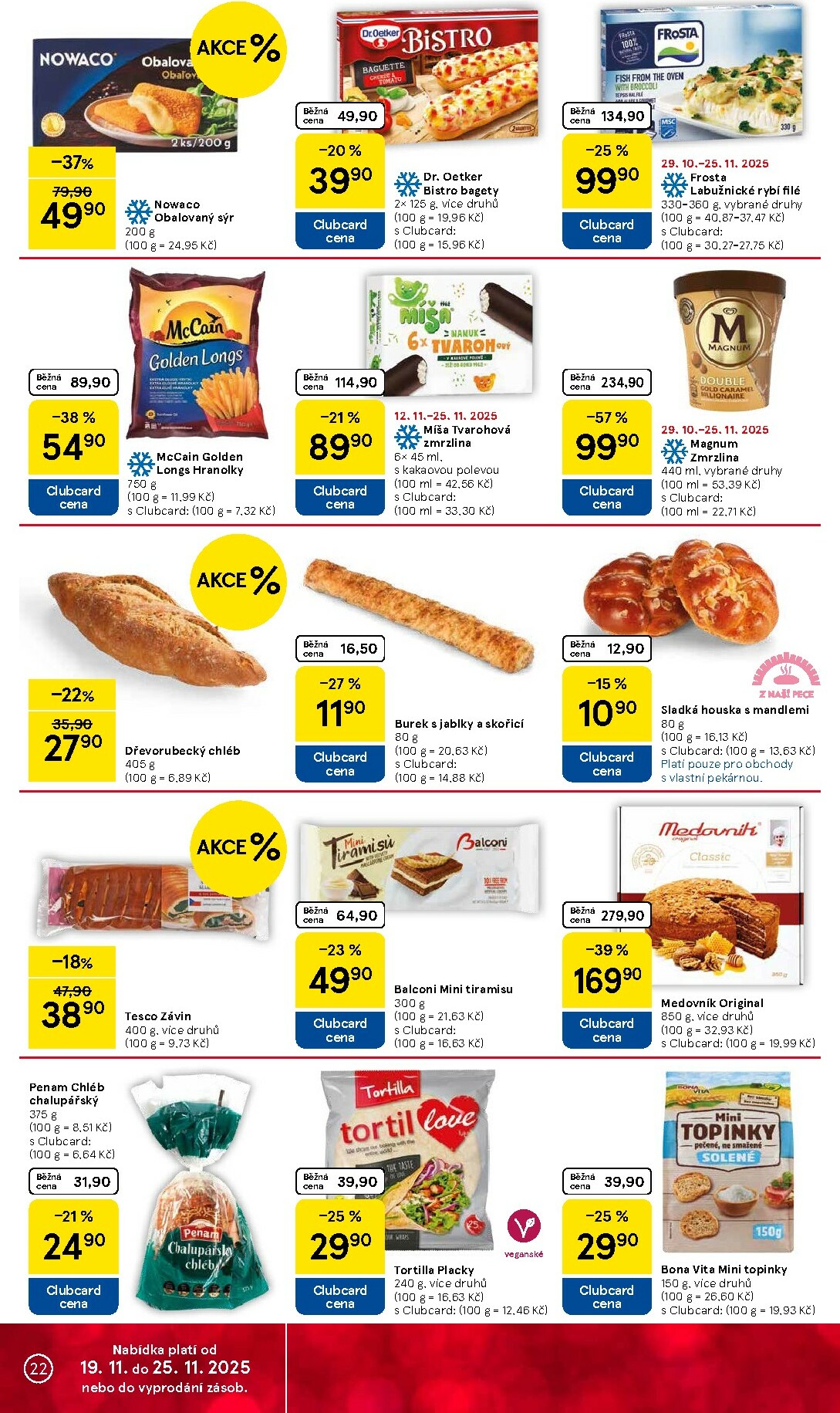 tesco - Aktuální leták Tesco od 19.11. do 25.11. - page: 22