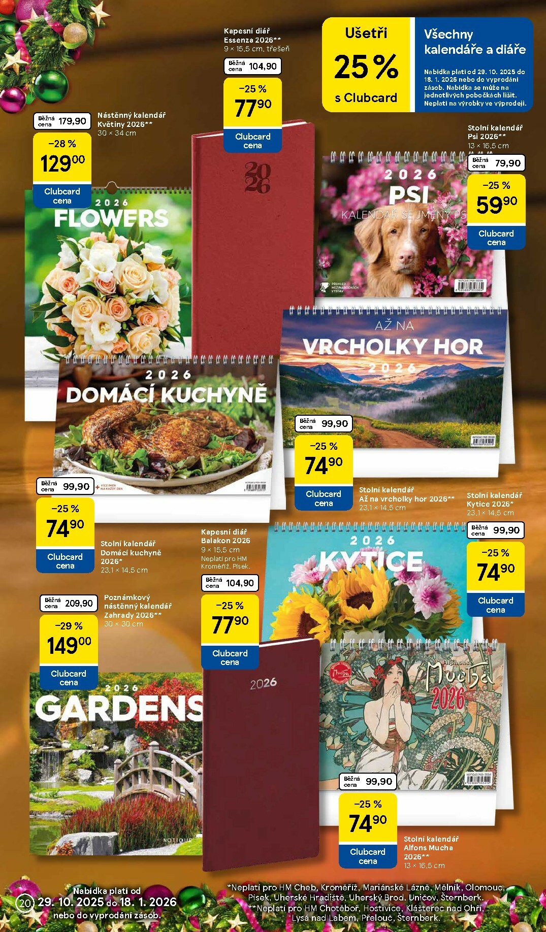 tesco - Aktuální leták Tesco - Vánoční katalog od 25.11. do 24.12. - page: 20