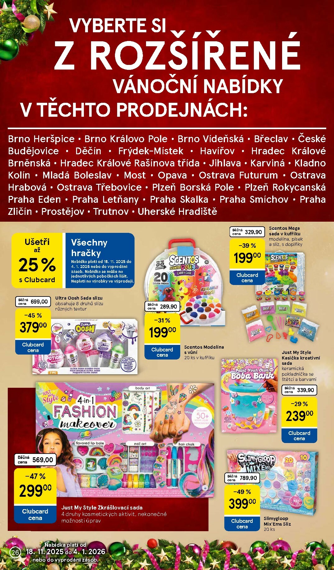 tesco - Aktuální leták Tesco - Vánoční katalog od 25.11. do 24.12. - page: 26