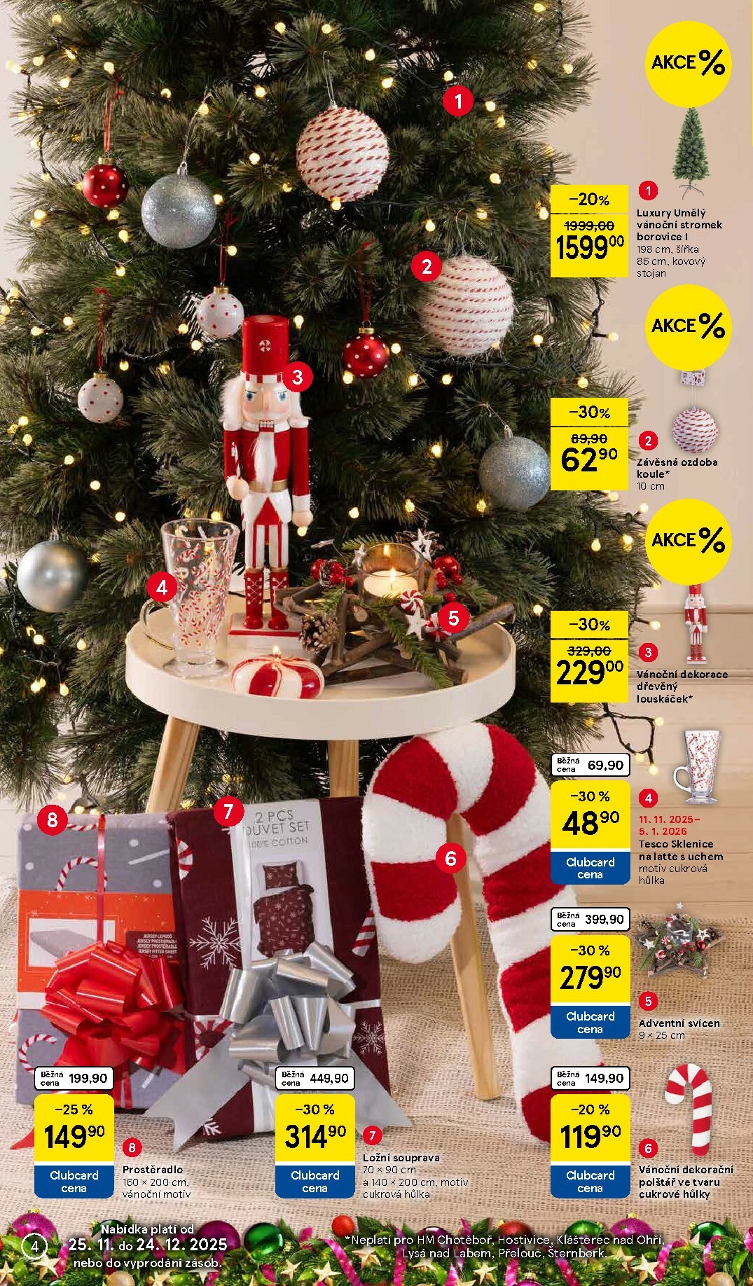 tesco - Aktuální leták Tesco - Vánoční katalog od 25.11. do 24.12. - page: 4
