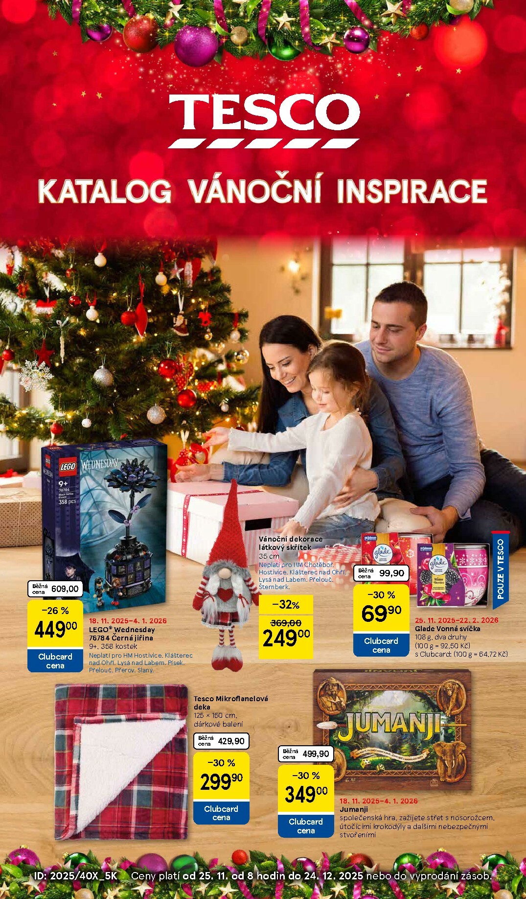 tesco - Aktuální leták Tesco - Vánoční katalog od 25.11. do 24.12.