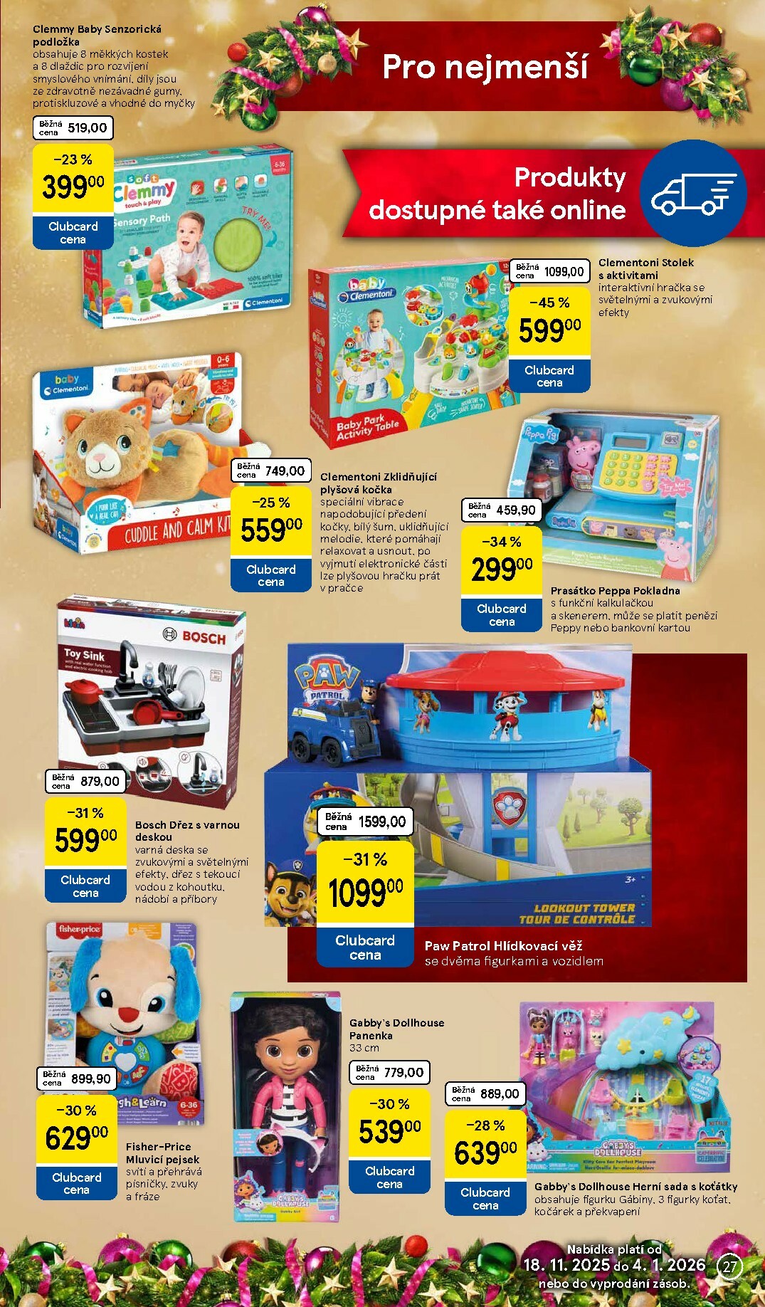 tesco - Aktuální leták Tesco - Vánoční katalog od 25.11. do 24.12. - page: 27