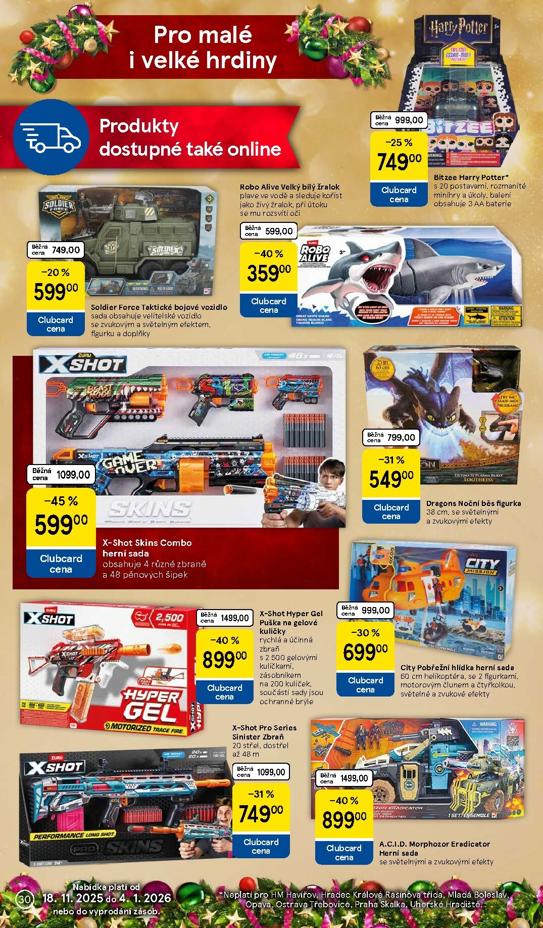 tesco - Aktuální leták Tesco - Vánoční katalog od 25.11. do 24.12. - page: 30