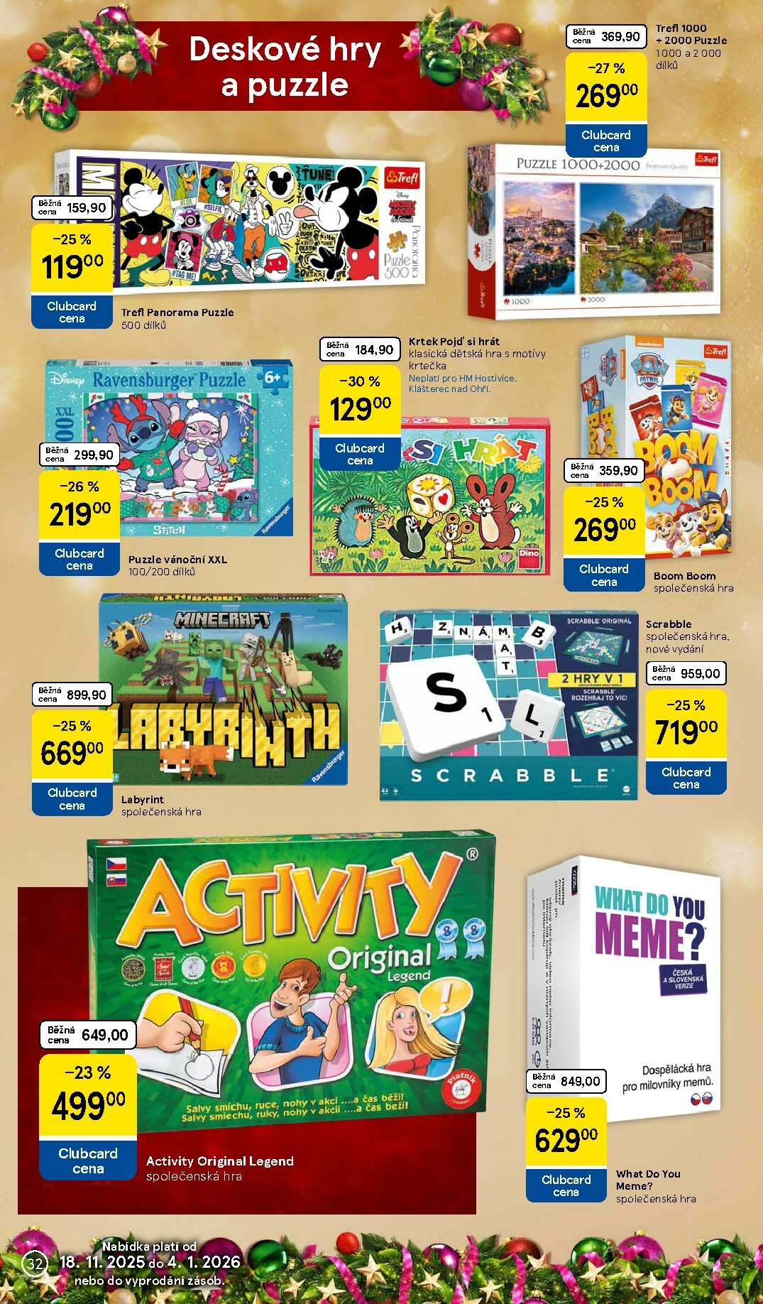tesco - Aktuální leták Tesco - Vánoční katalog od 25.11. do 24.12. - page: 32