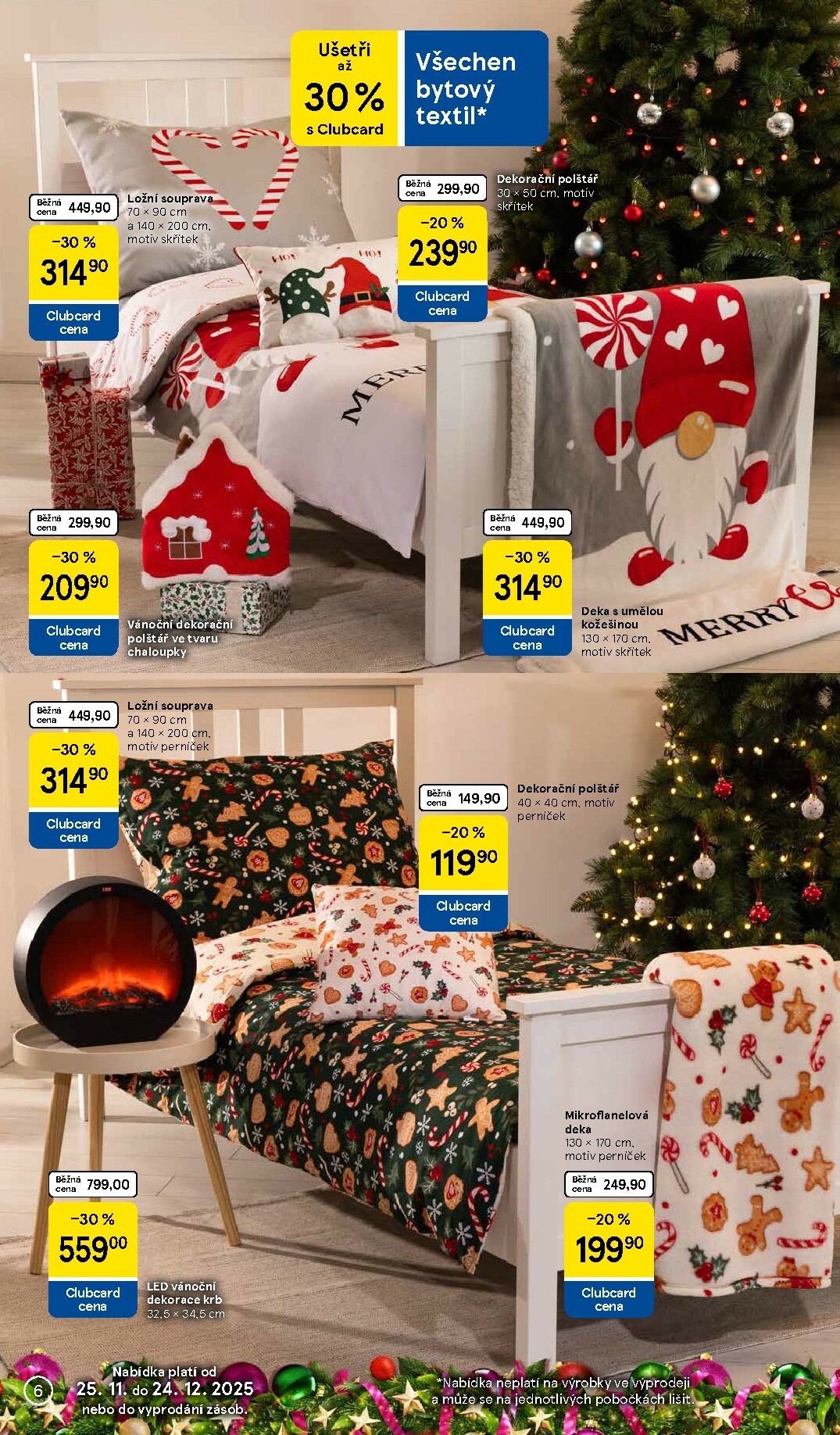 tesco - Aktuální leták Tesco - Vánoční katalog od 25.11. do 24.12. - page: 6