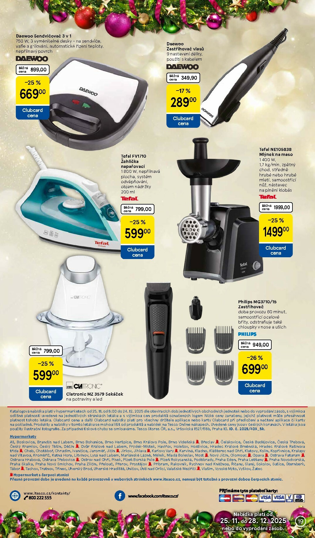 tesco - Aktuální leták Tesco - Vánoční katalog od 25.11. do 24.12. - page: 19