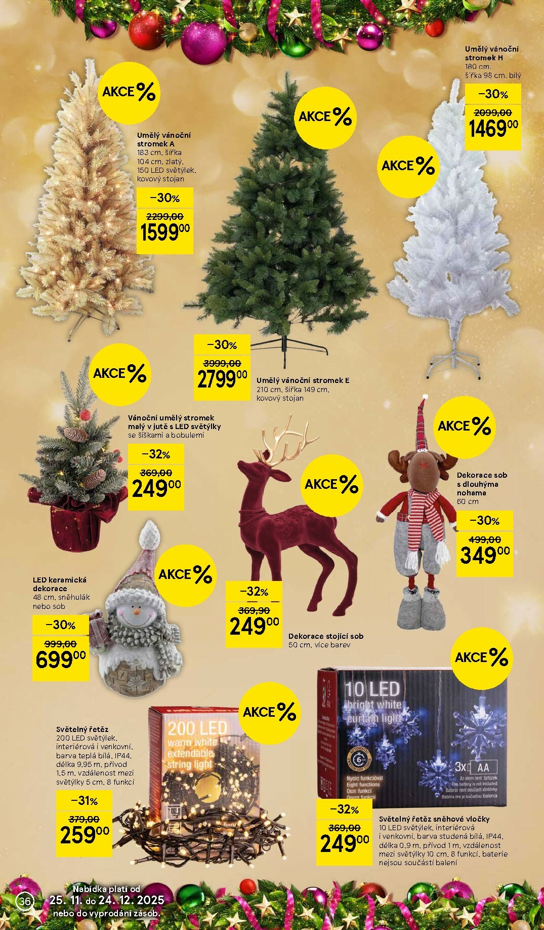 tesco - Aktuální leták Tesco - Vánoční katalog od 25.11. do 24.12. - page: 36