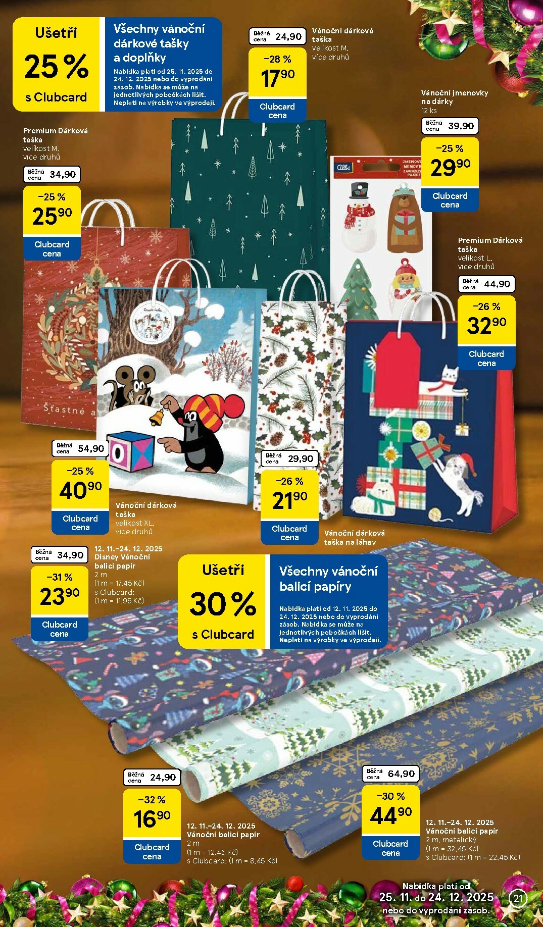 tesco - Aktuální leták Tesco - Vánoční katalog od 25.11. do 24.12. - page: 21