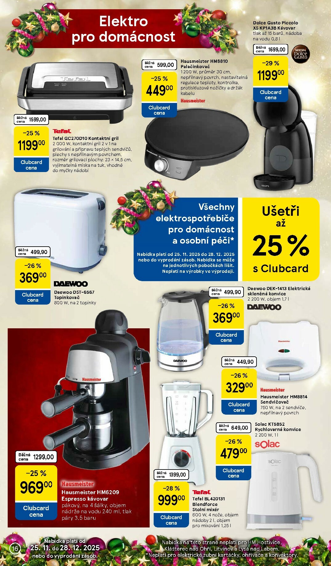 tesco - Aktuální leták Tesco - Vánoční katalog od 25.11. do 24.12. - page: 16