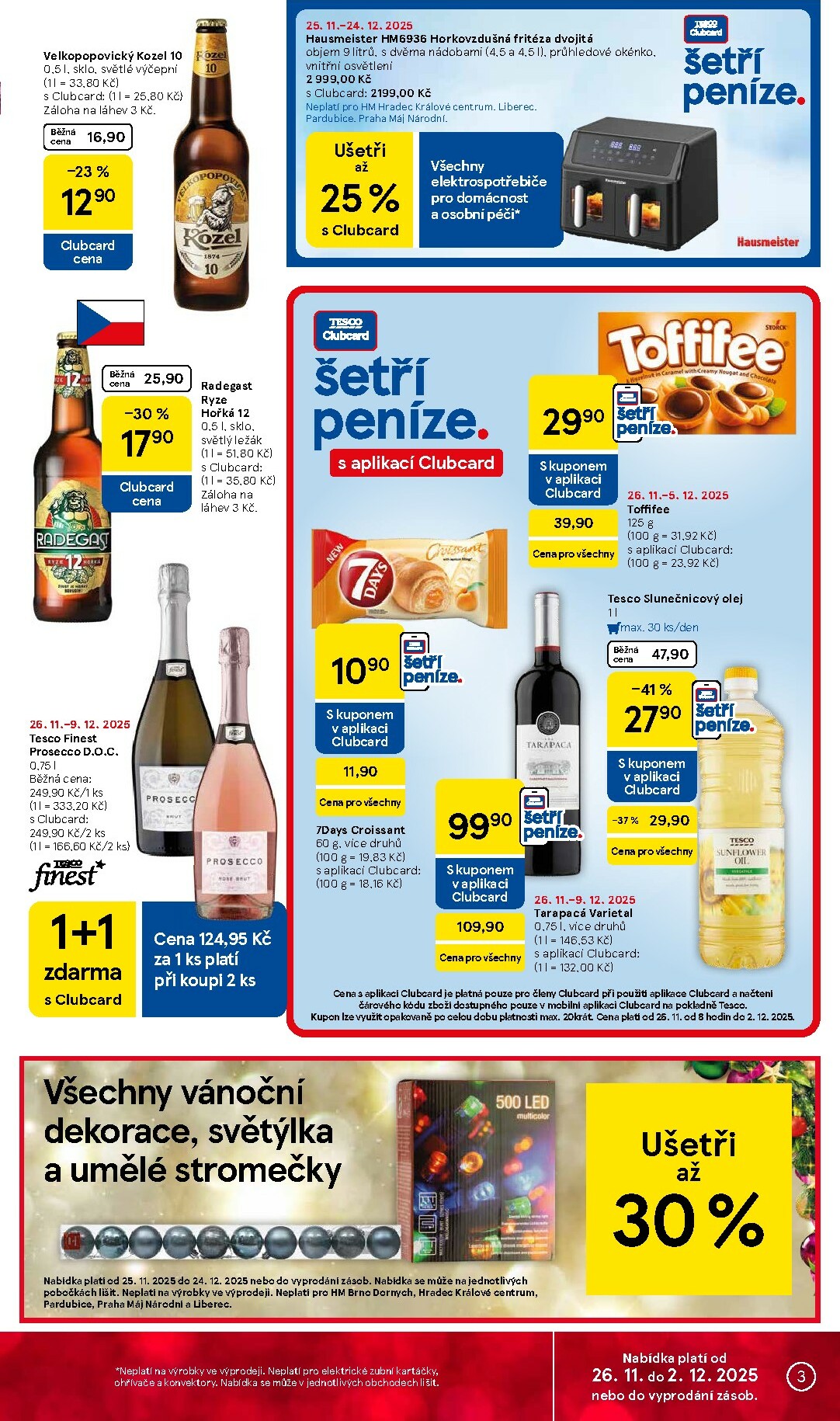 tesco - Aktuální leták Tesco - Black Weeks od 26.11. do 02.12. - page: 3