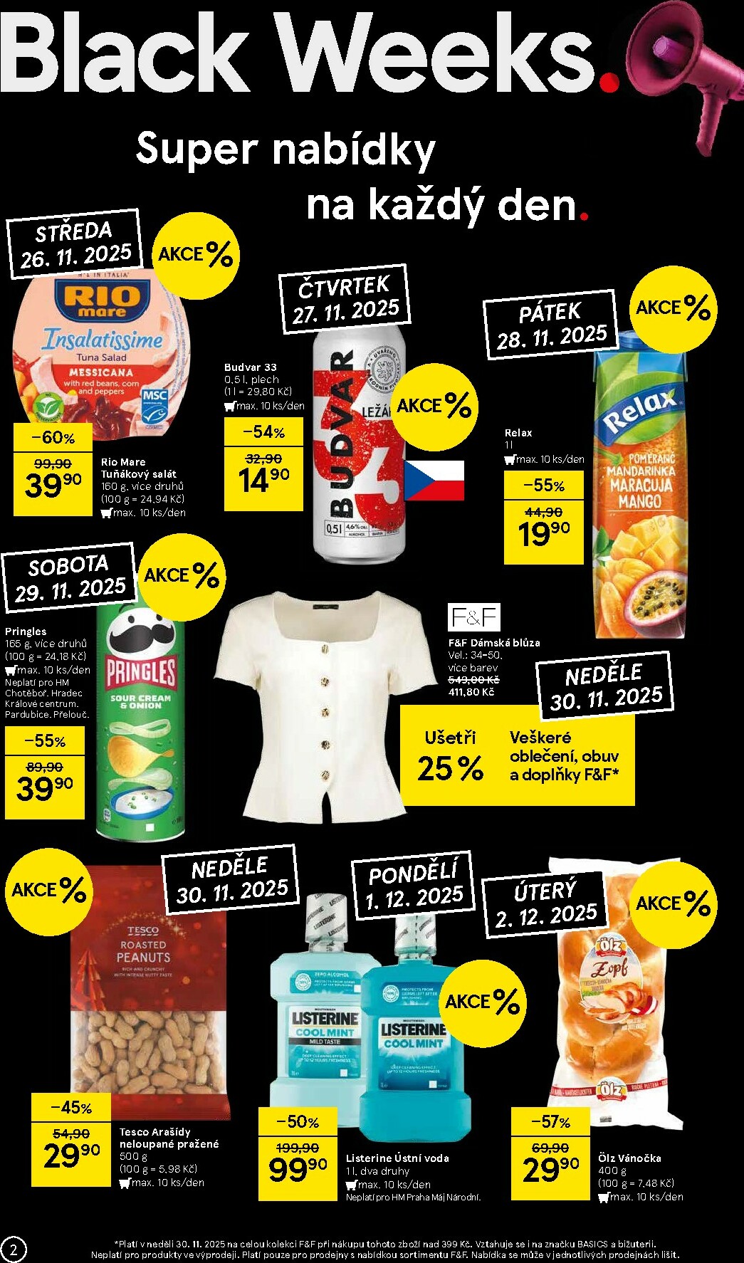 tesco - Aktuální leták Tesco - Black Weeks od 26.11. do 02.12. - page: 2
