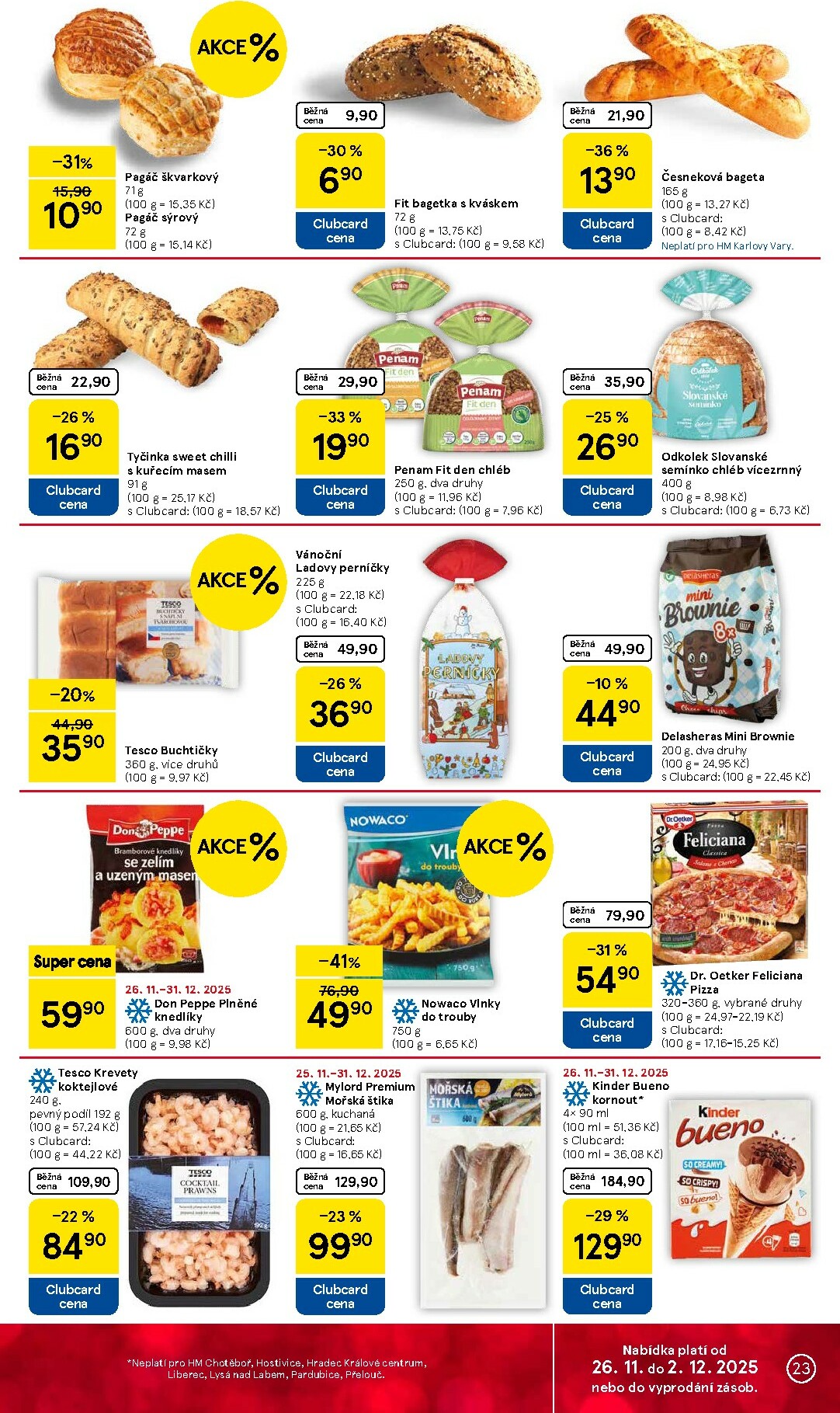 tesco - Aktuální leták Tesco - Black Weeks od 26.11. do 02.12. - page: 23