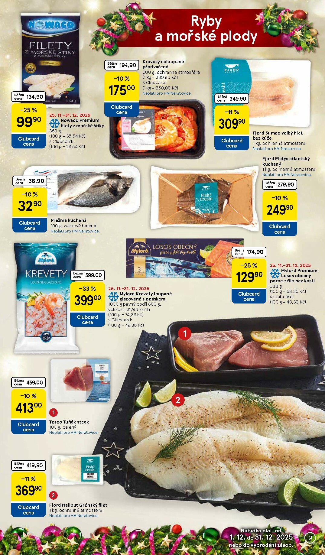 tesco - Aktuální leták Tesco - Delikatesy pro slavnostní chvíle od 01.12. do 31.12. - page: 9