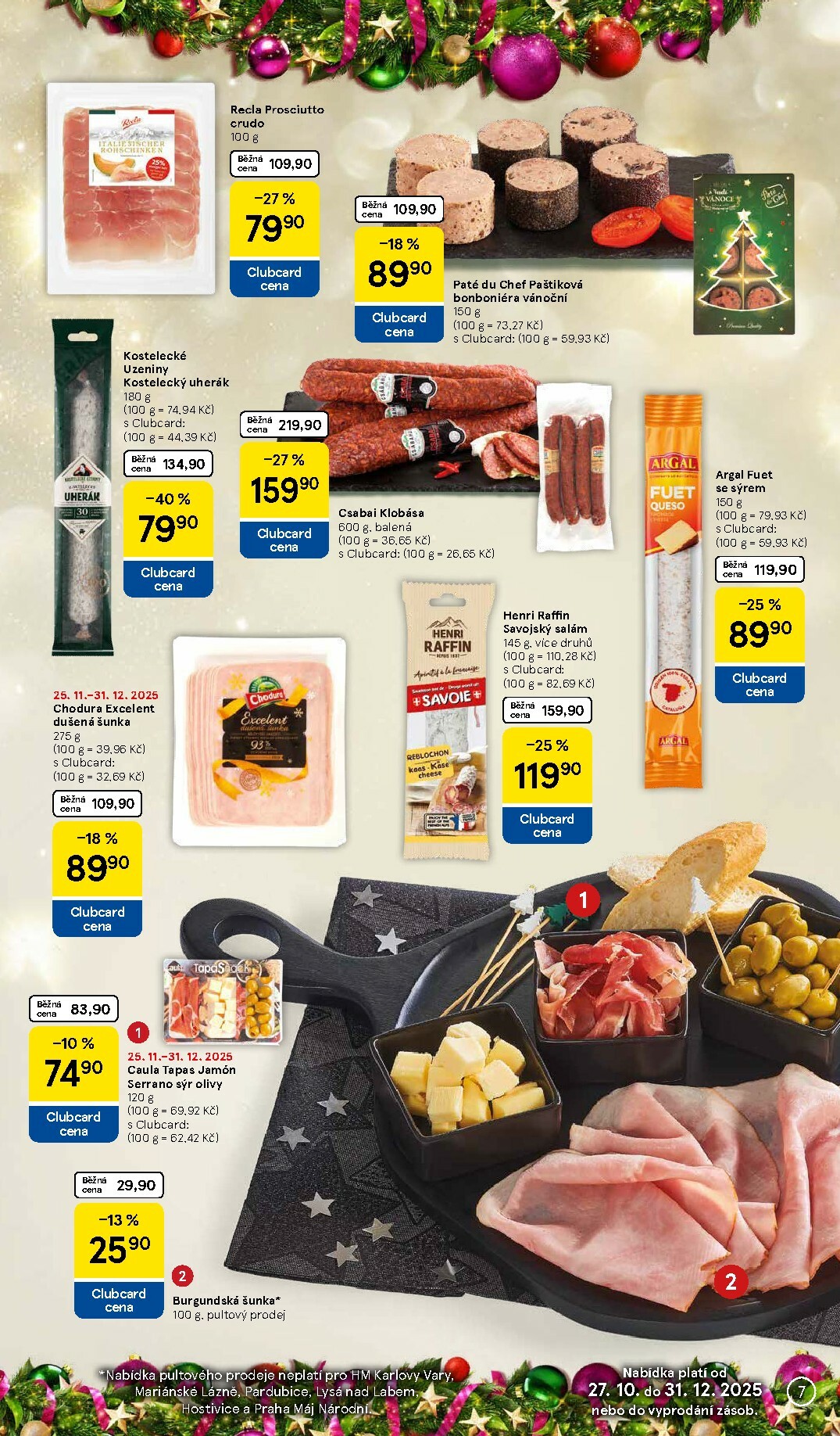 tesco - Aktuální leták Tesco - Delikatesy pro slavnostní chvíle od 01.12. do 31.12. - page: 7