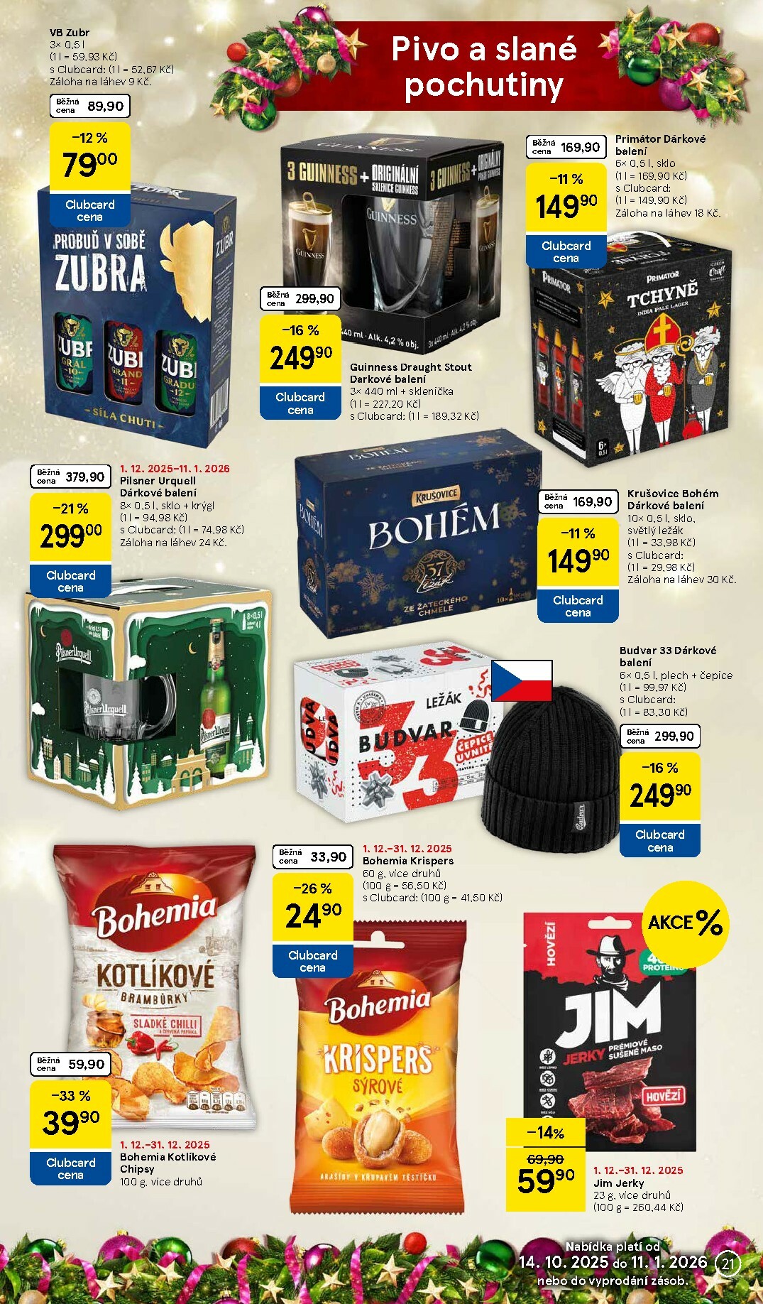 tesco - Aktuální leták Tesco - Delikatesy pro slavnostní chvíle od 01.12. do 31.12. - page: 21