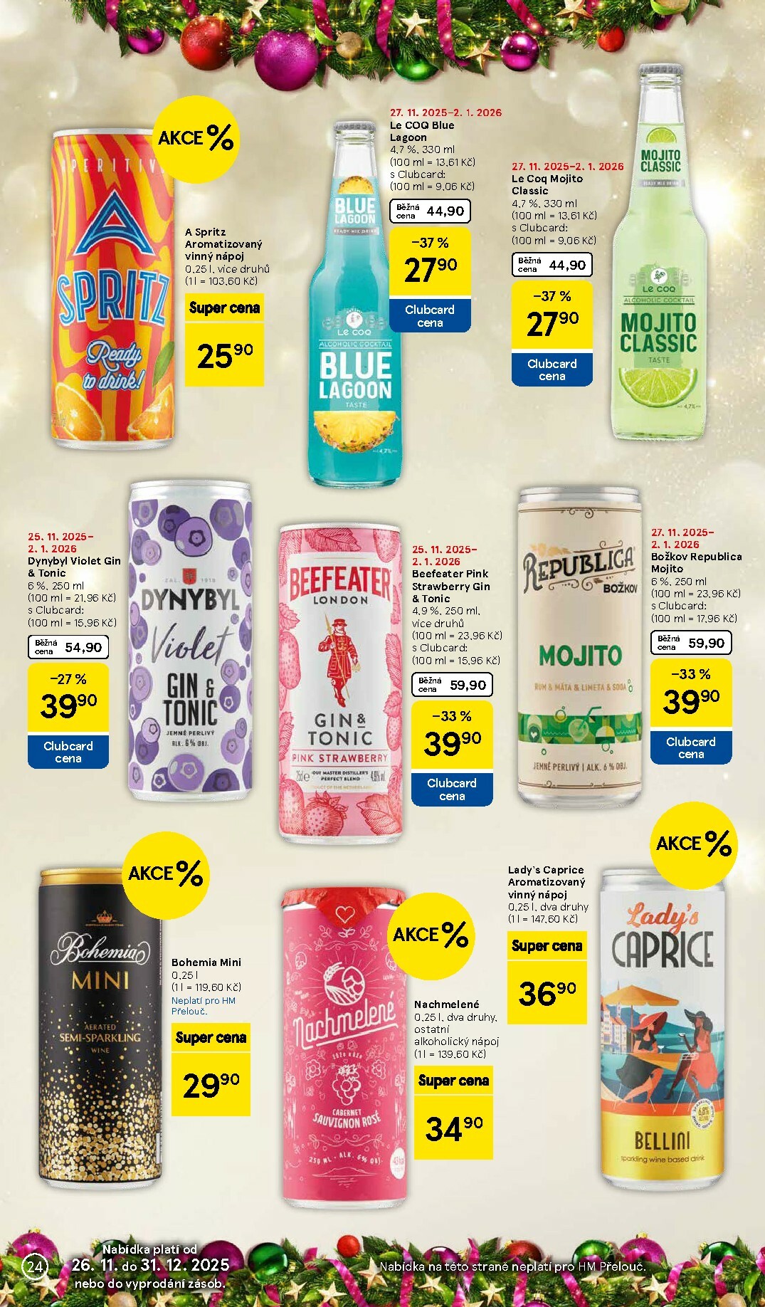 tesco - Aktuální leták Tesco - Delikatesy pro slavnostní chvíle od 01.12. do 31.12. - page: 24