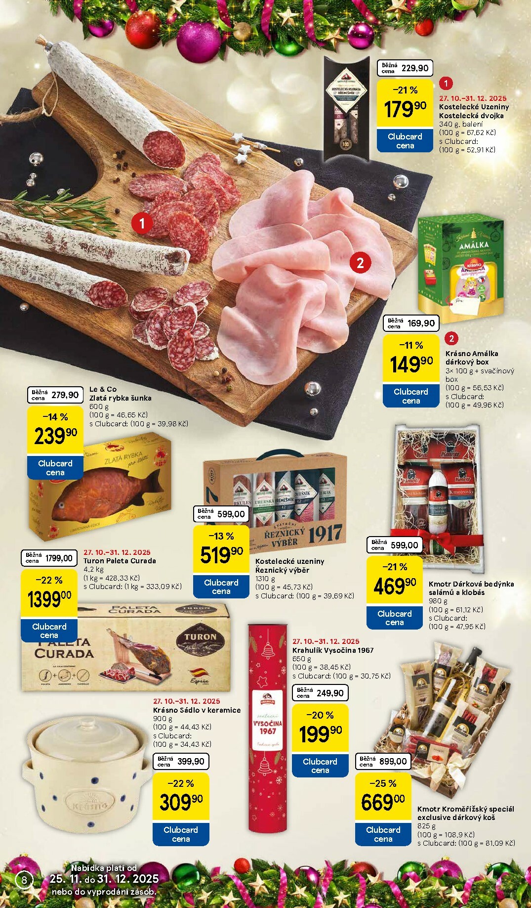 tesco - Aktuální leták Tesco - Delikatesy pro slavnostní chvíle od 01.12. do 31.12. - page: 8