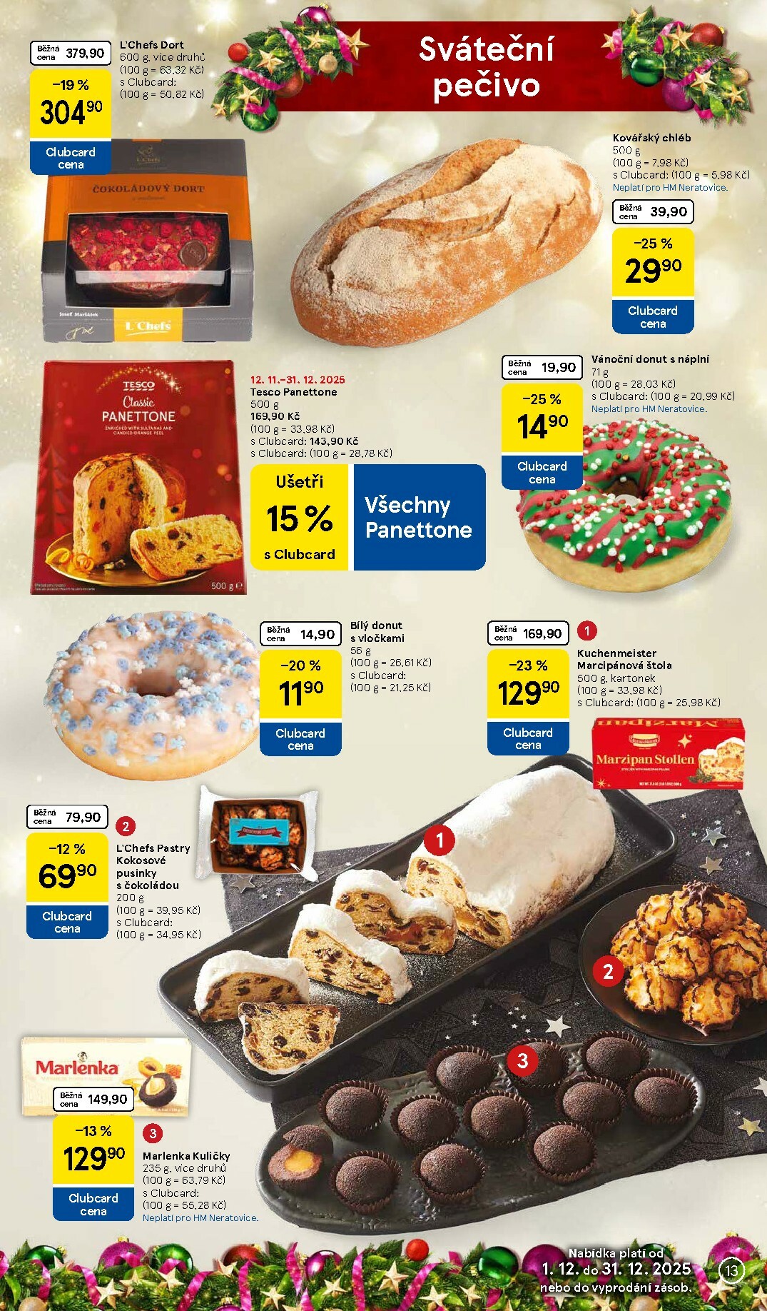 tesco - Aktuální leták Tesco - Delikatesy pro slavnostní chvíle od 01.12. do 31.12. - page: 13