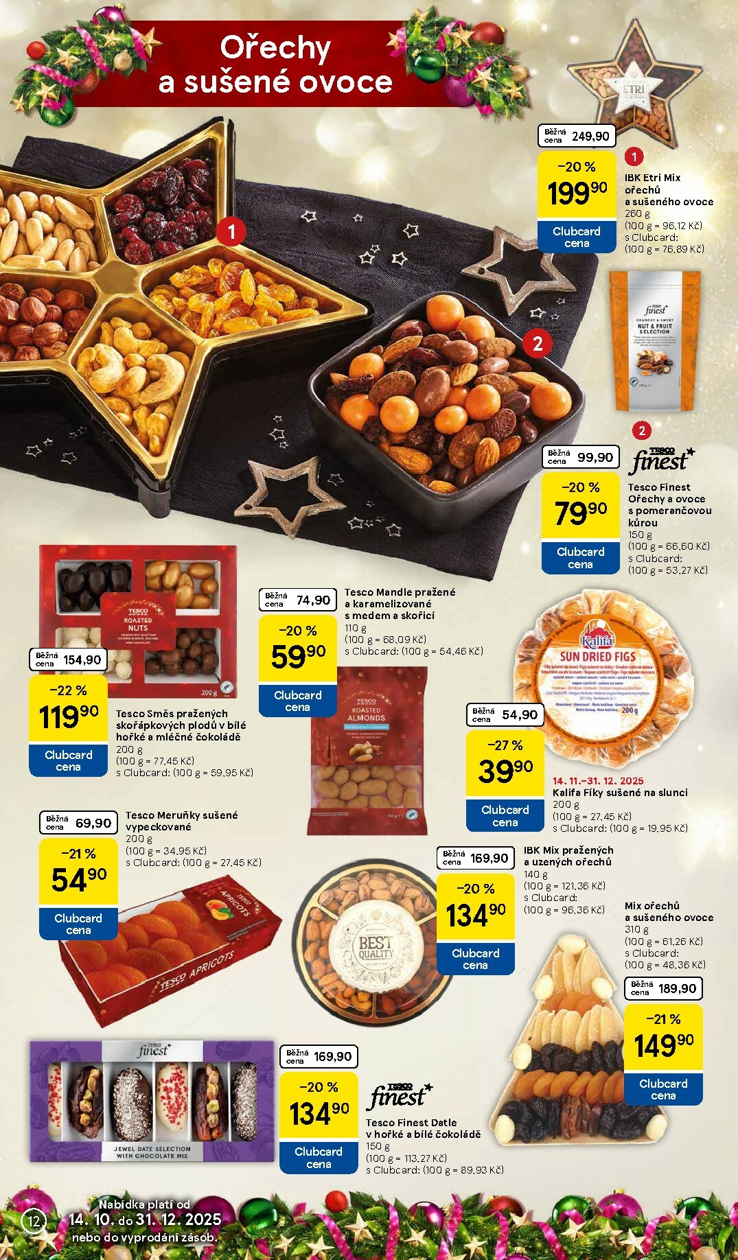 tesco - Aktuální leták Tesco - Delikatesy pro slavnostní chvíle od 01.12. do 31.12. - page: 12