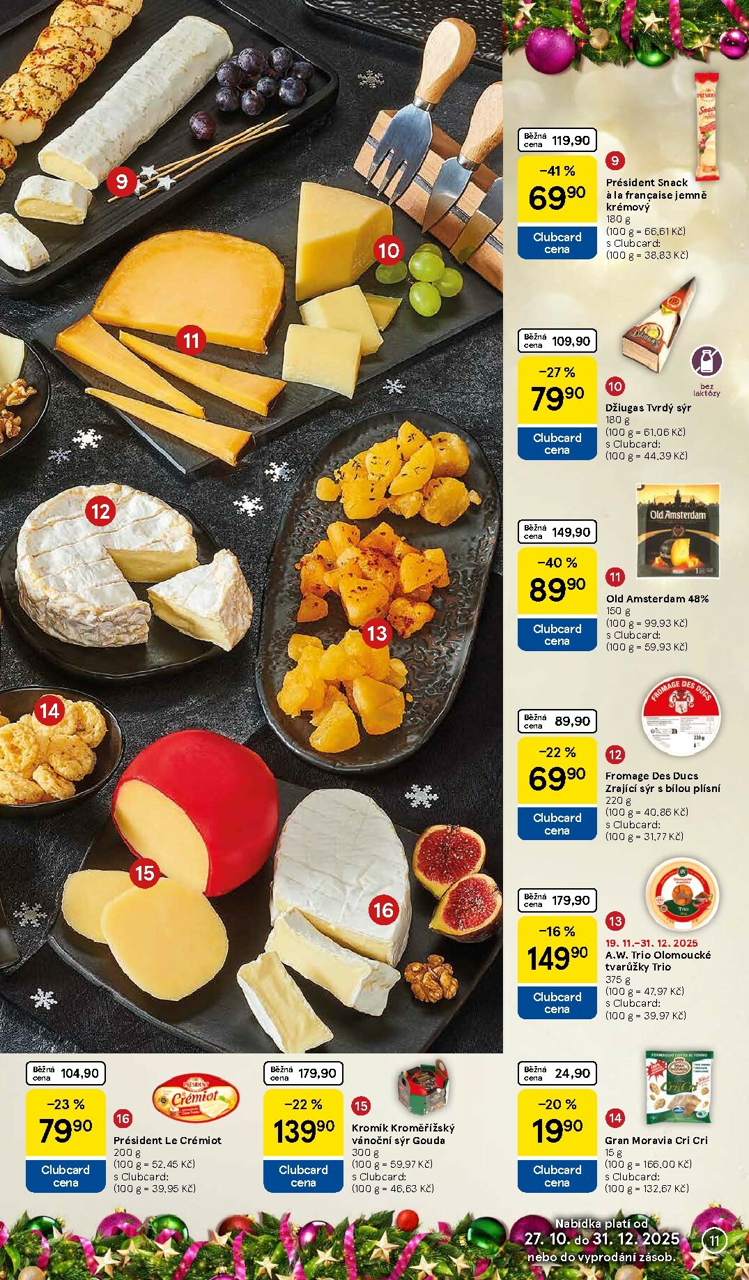 tesco - Aktuální leták Tesco - Delikatesy pro slavnostní chvíle od 01.12. do 31.12. - page: 11