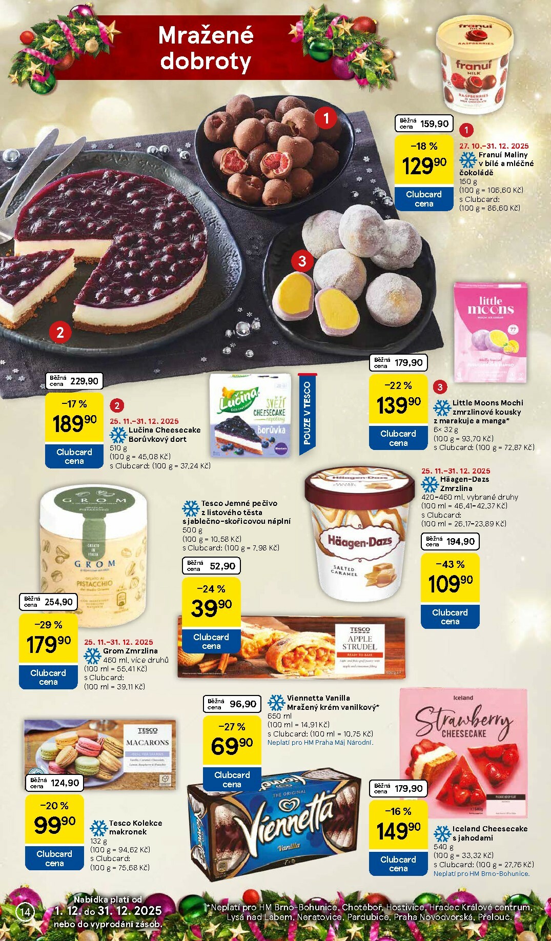 tesco - Aktuální leták Tesco - Delikatesy pro slavnostní chvíle od 01.12. do 31.12. - page: 14