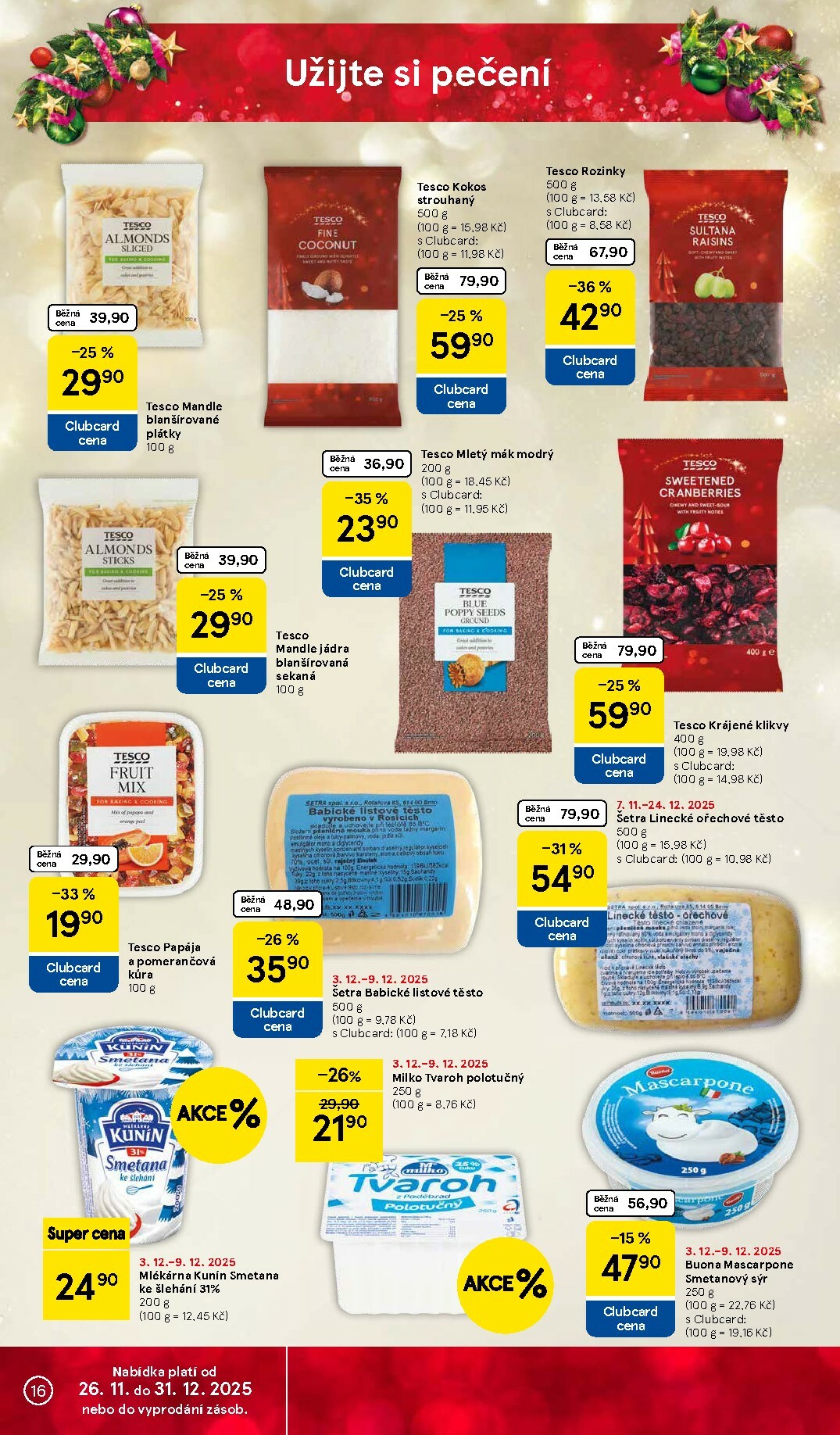 tesco - Aktuální leták Tesco od 03.12. do 09.12. - page: 16