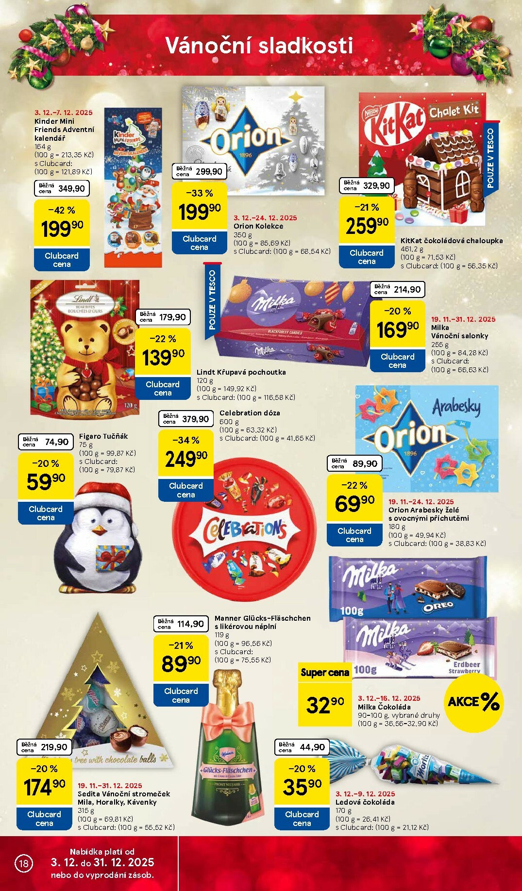 tesco - Aktuální leták Tesco od 03.12. do 09.12. - page: 18