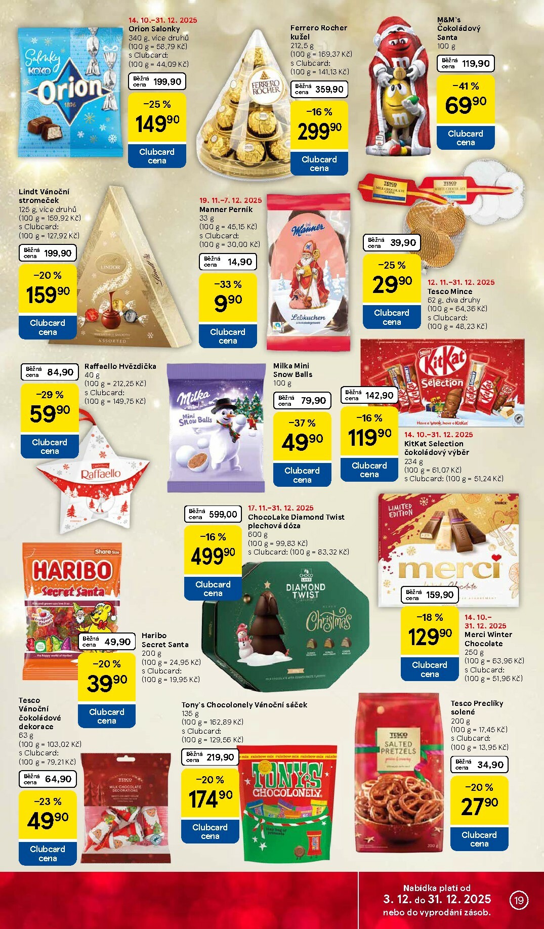 tesco - Aktuální leták Tesco od 03.12. do 09.12. - page: 19