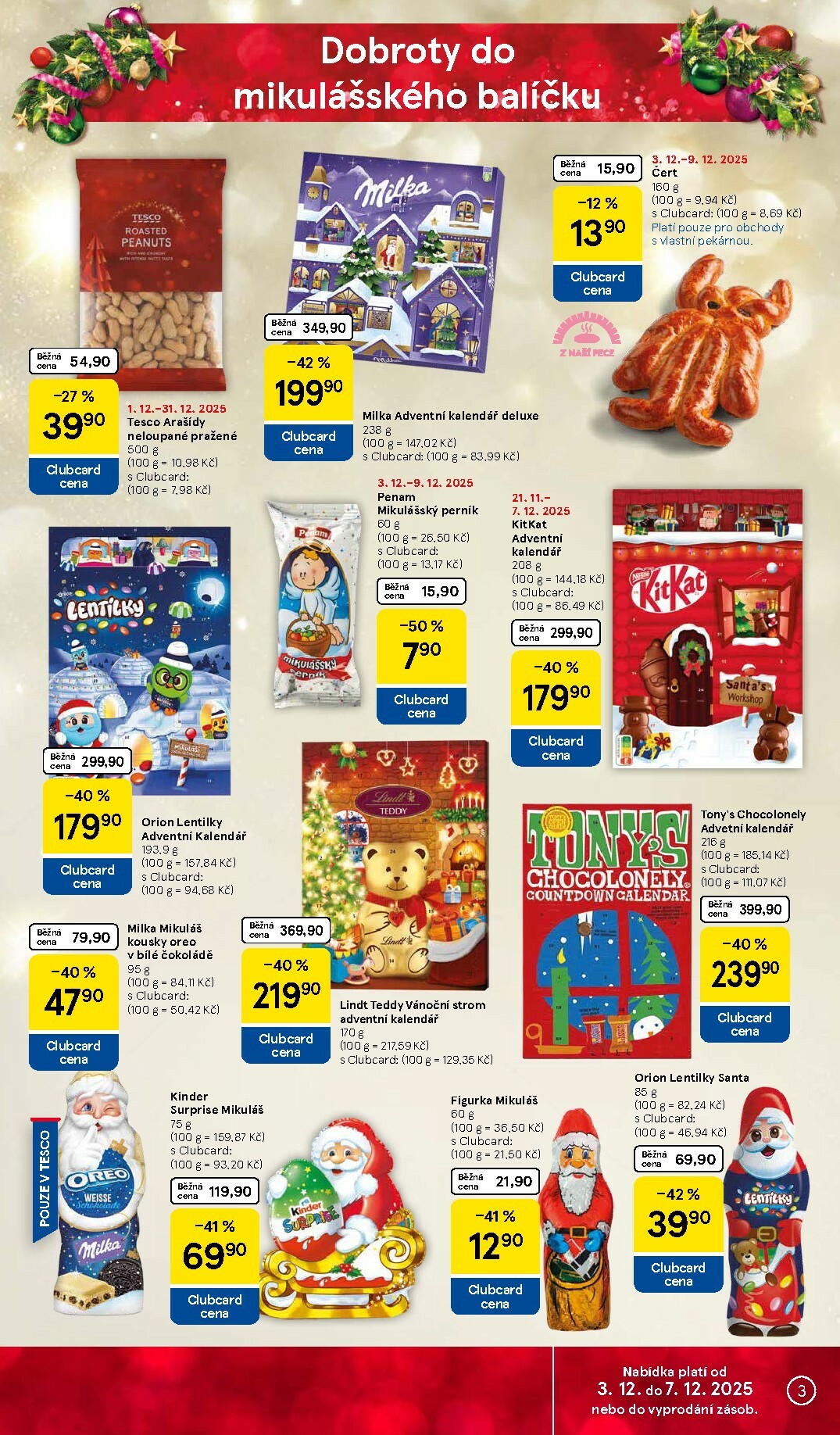 tesco - Aktuální leták Tesco od 03.12. do 09.12. - page: 3