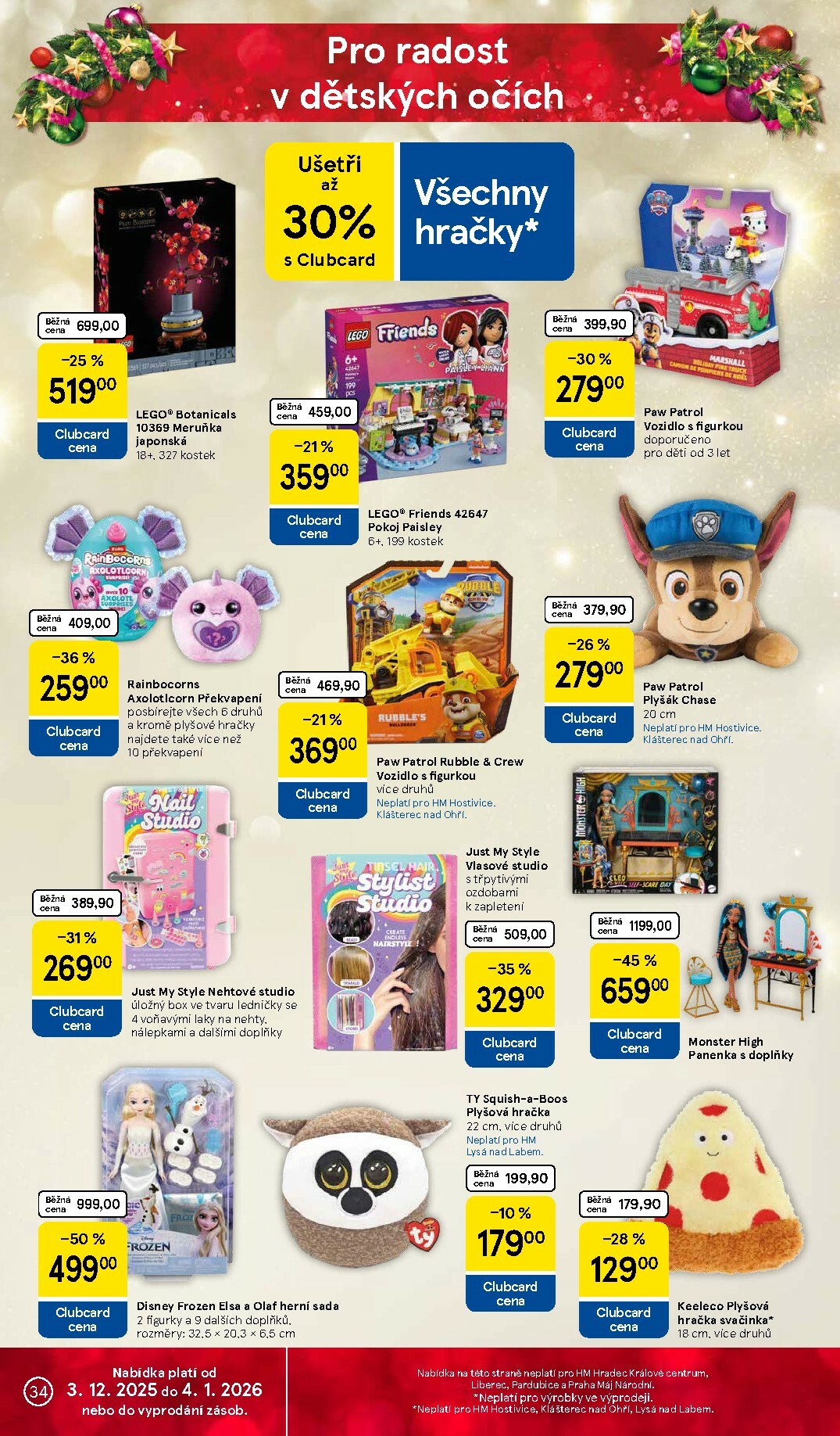 tesco - Aktuální leták Tesco od 03.12. do 09.12. - page: 34