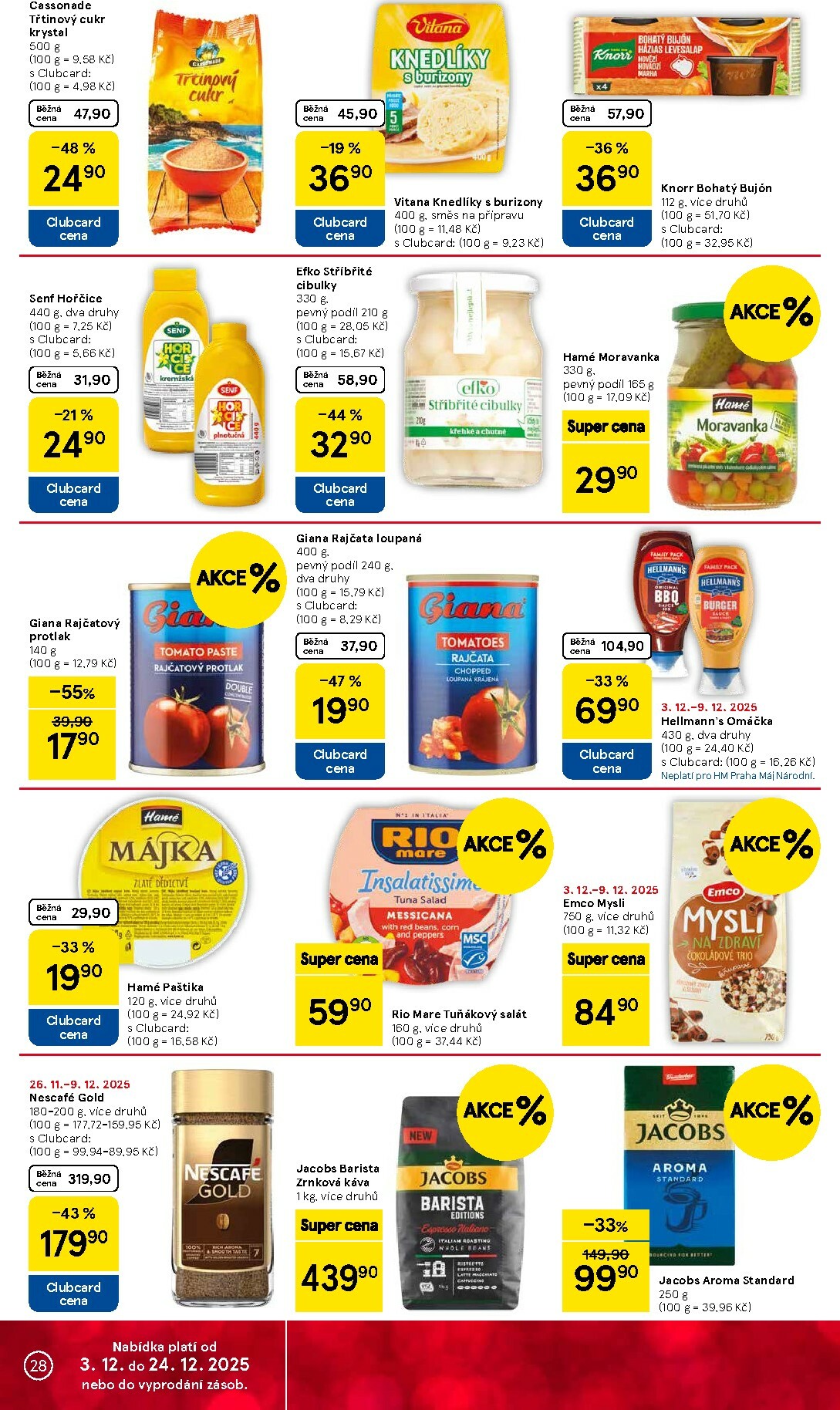 tesco - Aktuální leták Tesco od 03.12. do 09.12. - page: 28