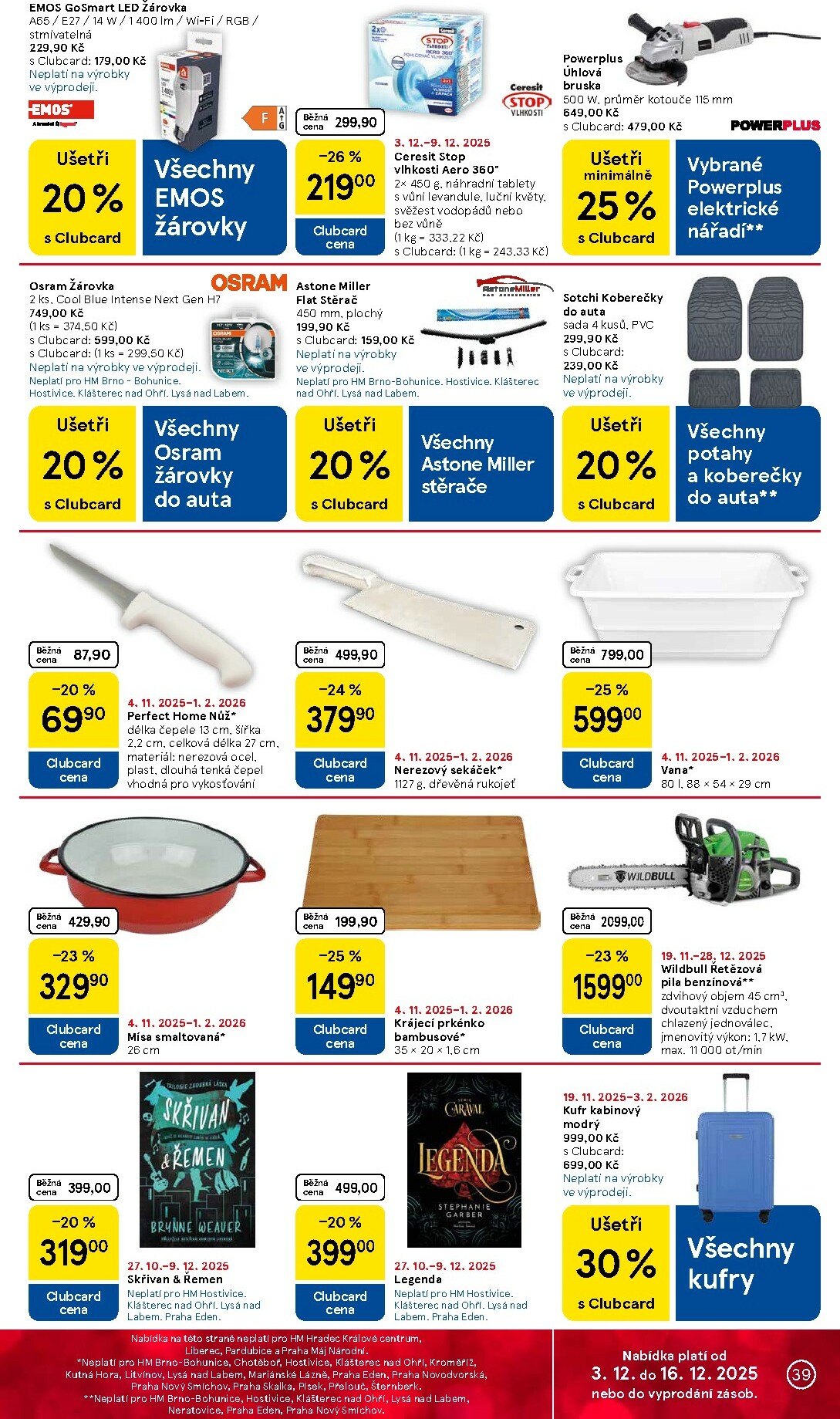 tesco - Aktuální leták Tesco od 03.12. do 09.12. - page: 39