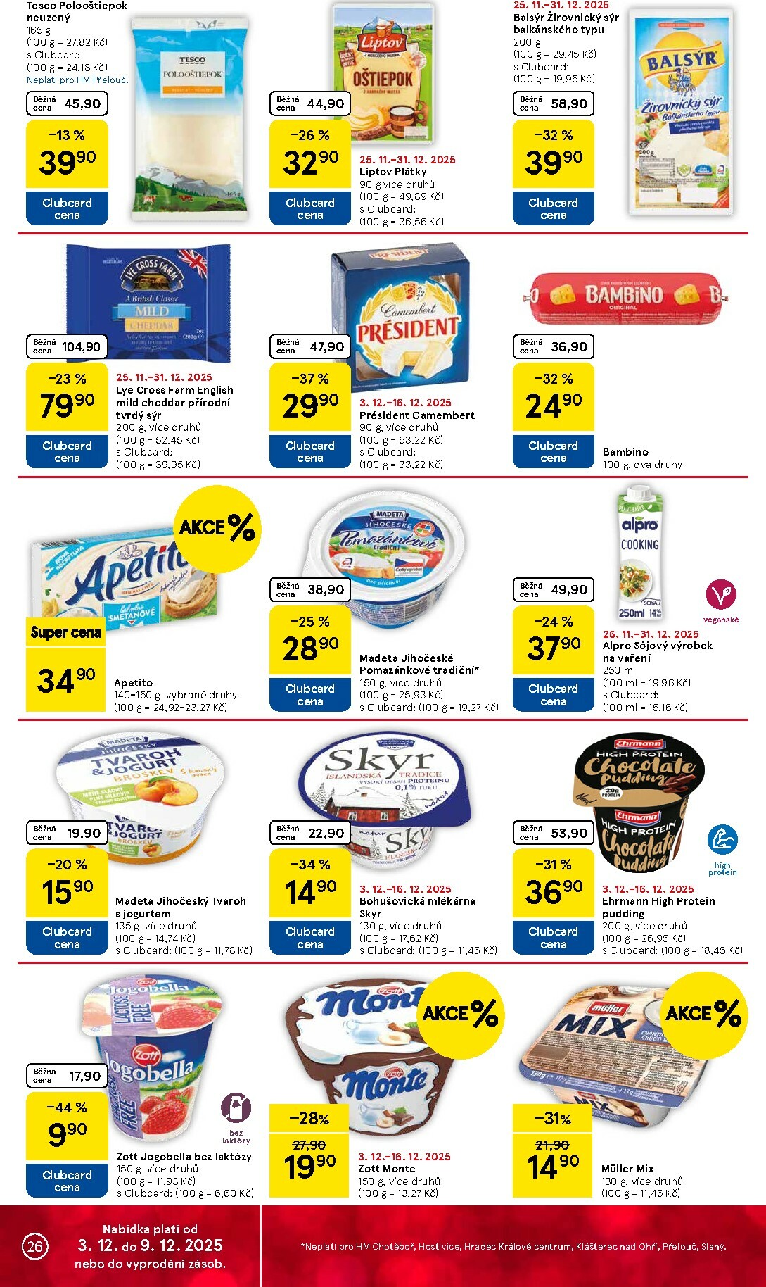 tesco - Aktuální leták Tesco od 03.12. do 09.12. - page: 26