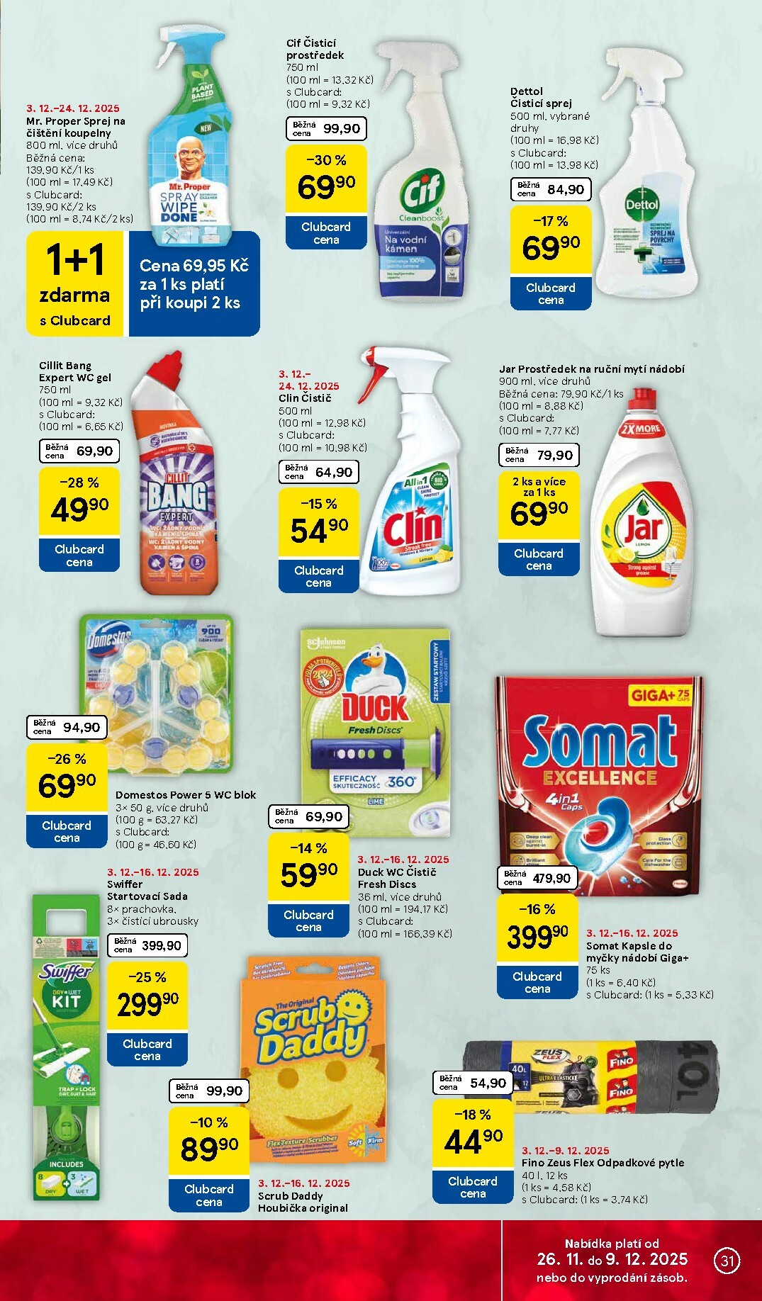 tesco - Aktuální leták Tesco od 03.12. do 09.12. - page: 31