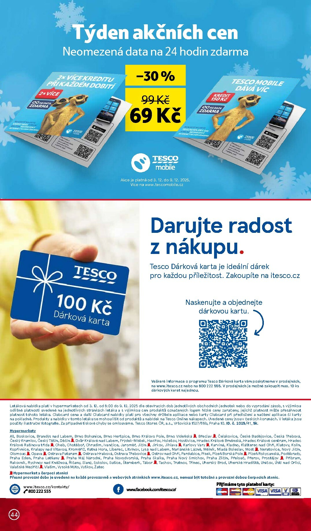 tesco - Aktuální leták Tesco od 03.12. do 09.12. - page: 44