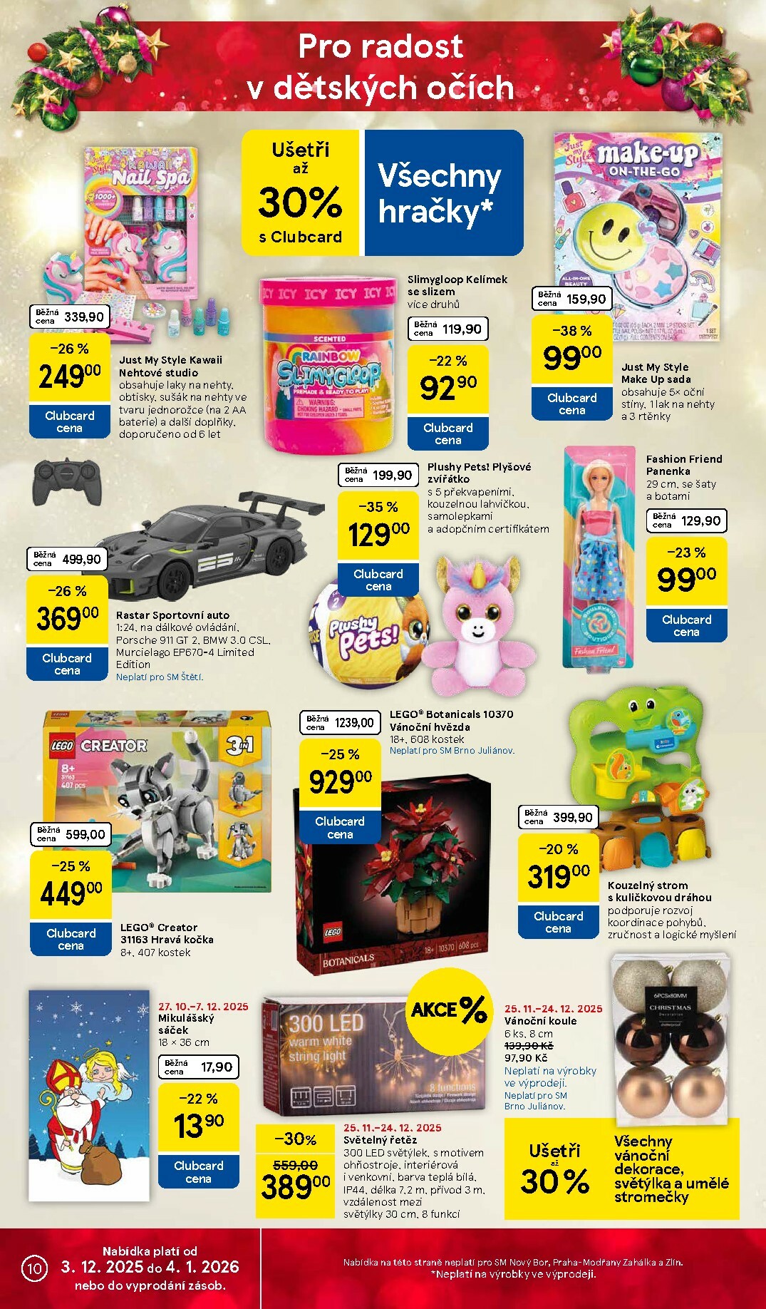 tesco - Aktuální leták Tesco supermarket od 03.12. do 09.12. - page: 10