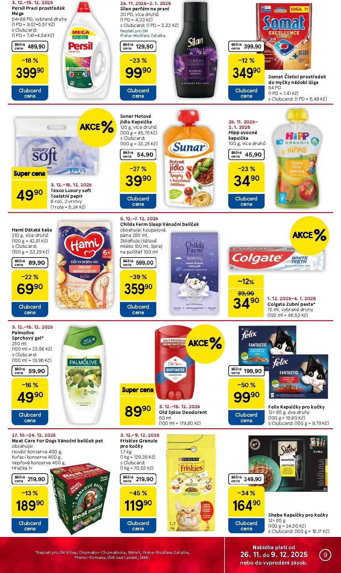 tesco - Aktuální leták Tesco supermarket od 03.12. do 09.12. - page: 9