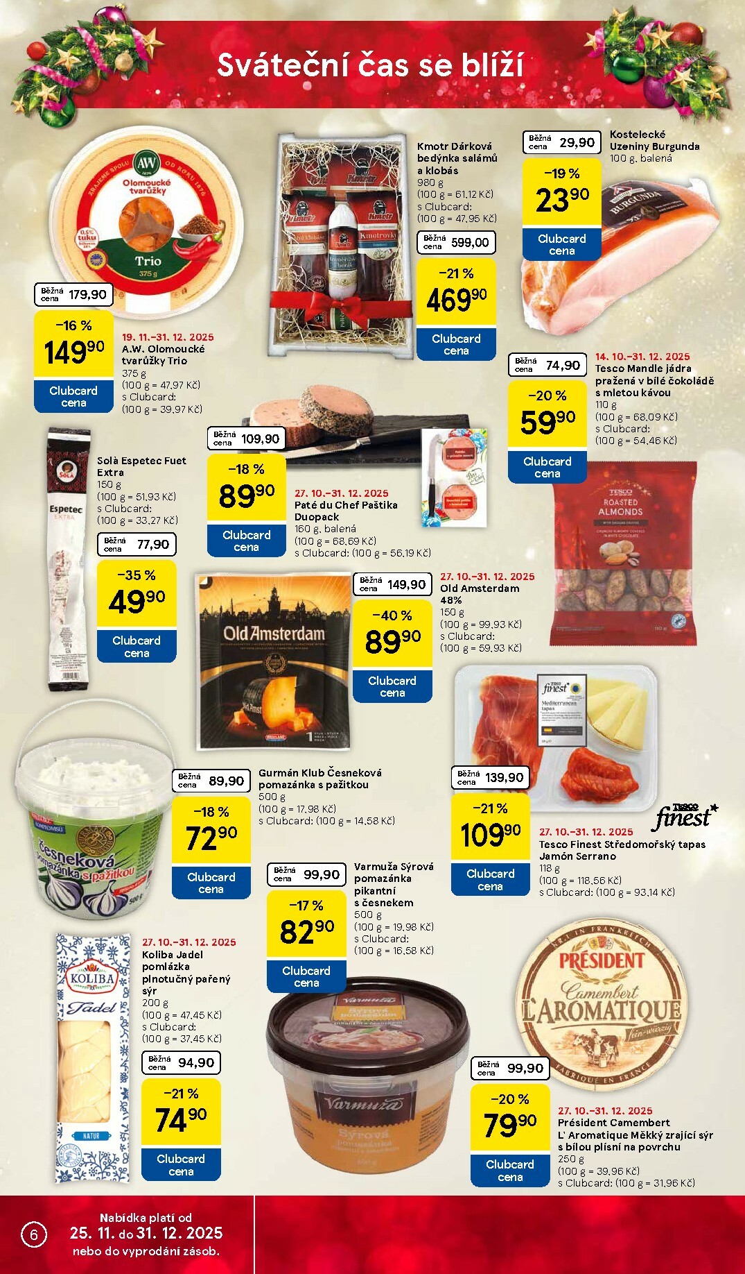 tesco - Aktuální leták Tesco supermarket od 03.12. do 09.12. - page: 6