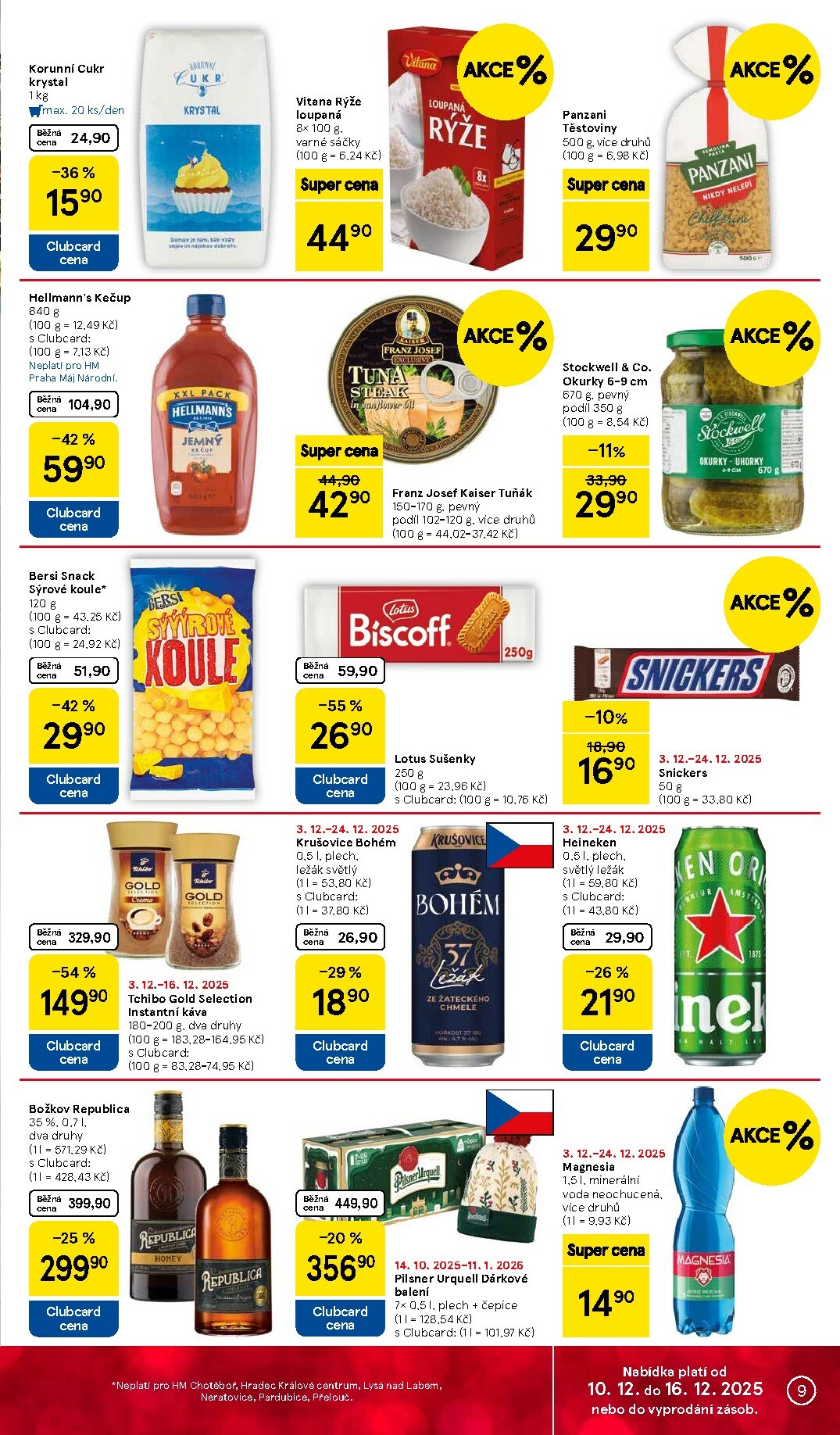 tesco - Aktuální leták Tesco od 10.12. do 16.12. - page: 9