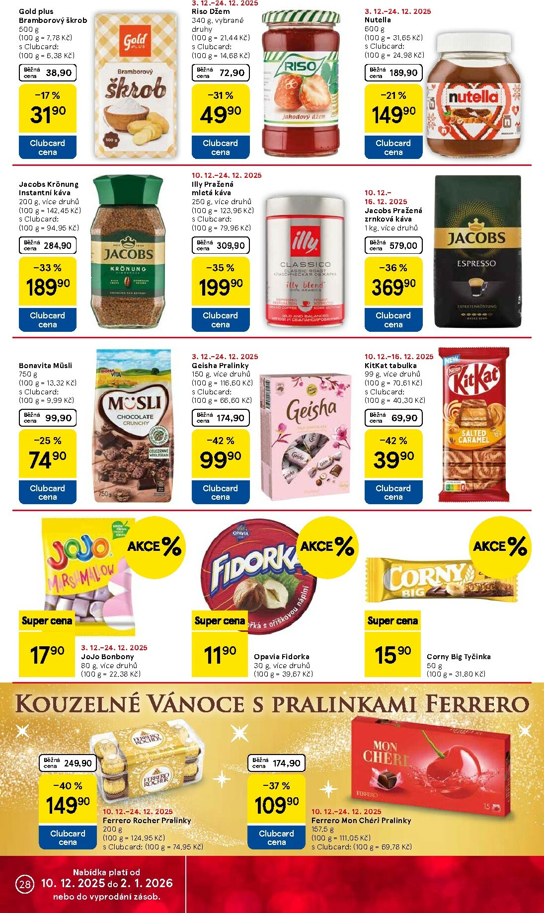 tesco - Aktuální leták Tesco od 10.12. do 16.12. - page: 28
