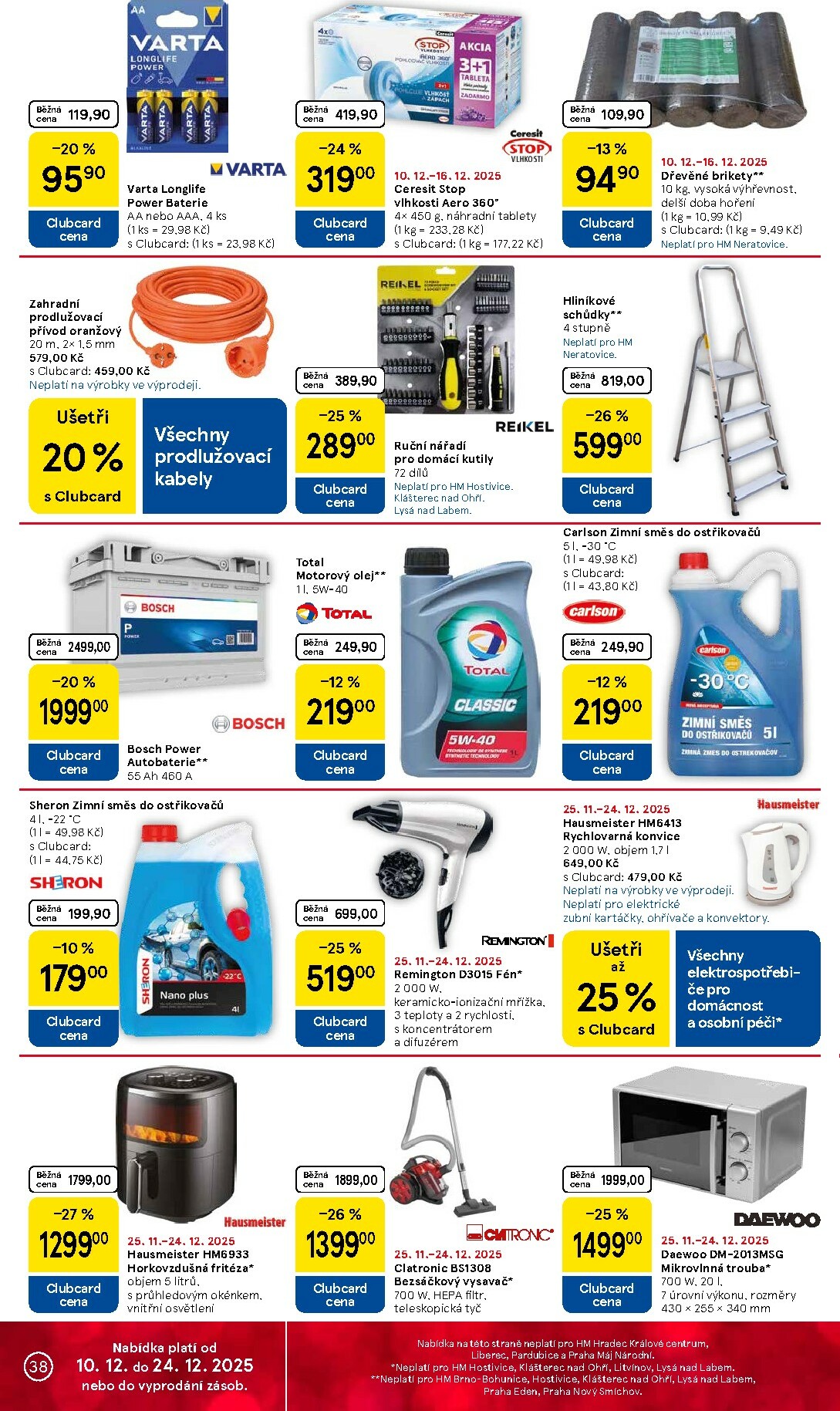 tesco - Aktuální leták Tesco od 10.12. do 16.12. - page: 38