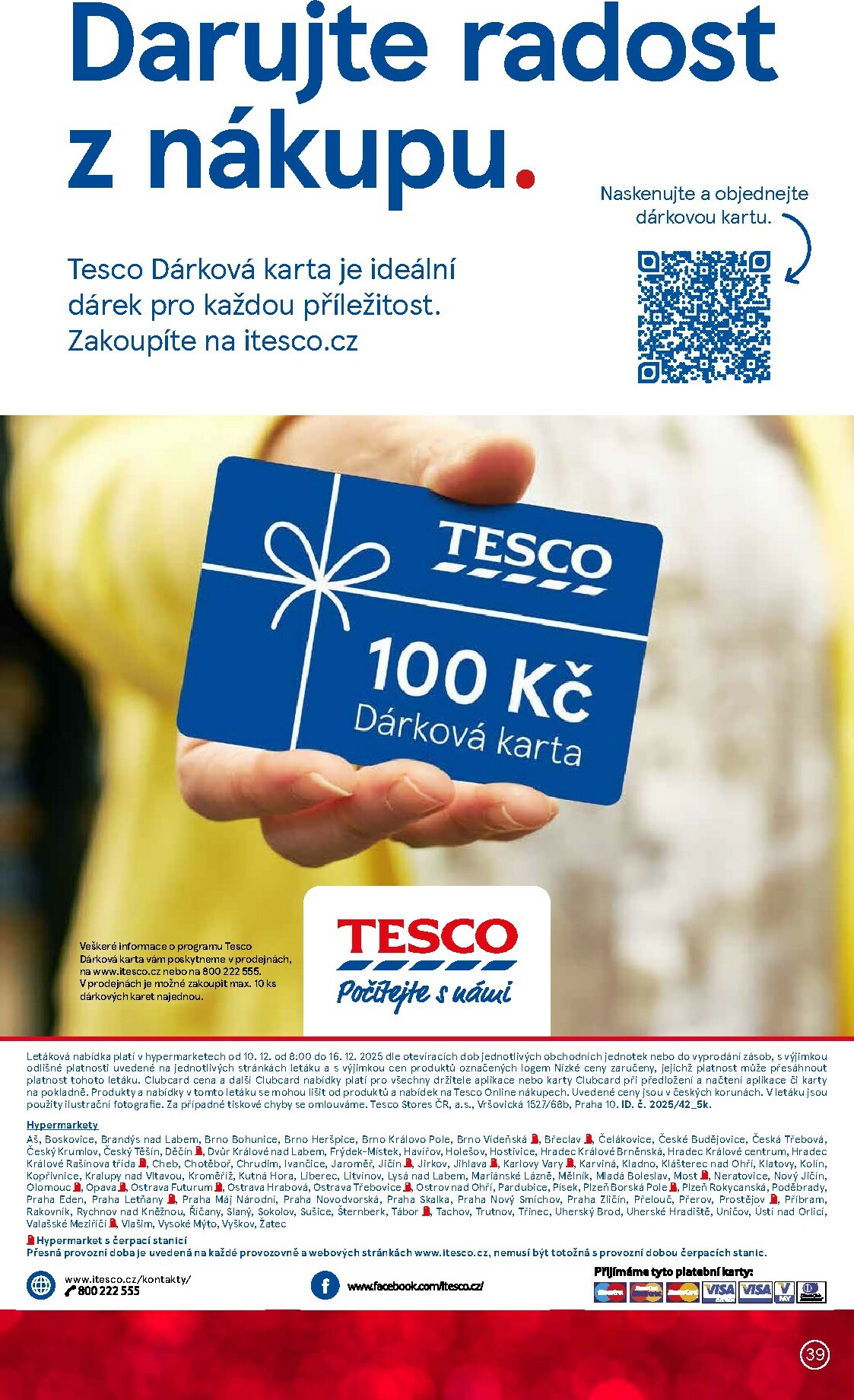 tesco - Aktuální leták Tesco od 10.12. do 16.12. - page: 39