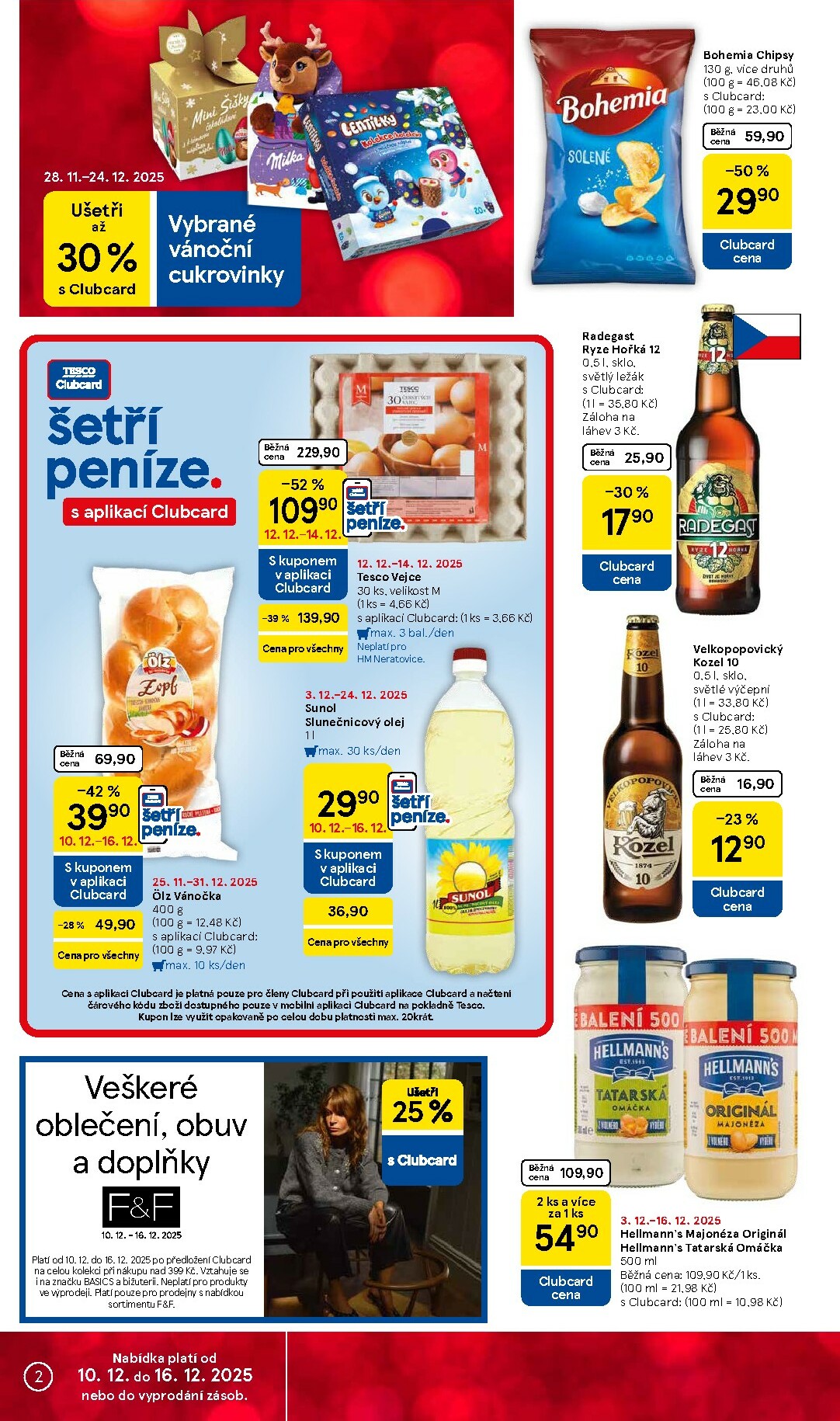 tesco - Aktuální leták Tesco od 10.12. do 16.12. - page: 2