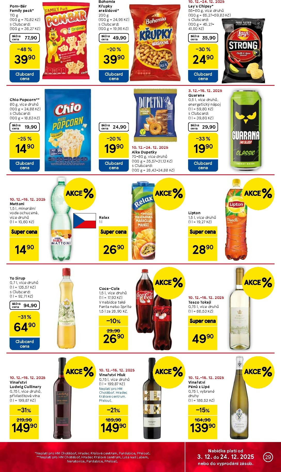 tesco - Aktuální leták Tesco od 10.12. do 16.12. - page: 29