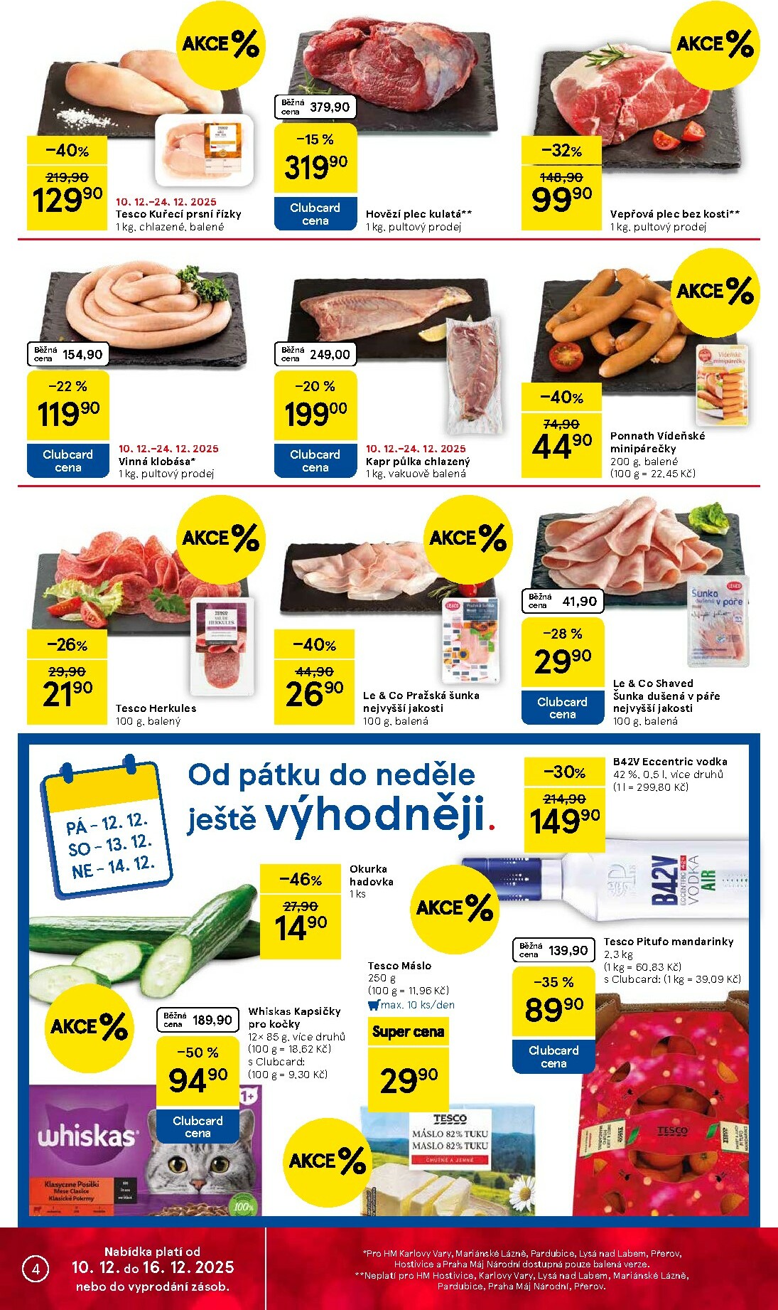 tesco - Aktuální leták Tesco od 10.12. do 16.12. - page: 4