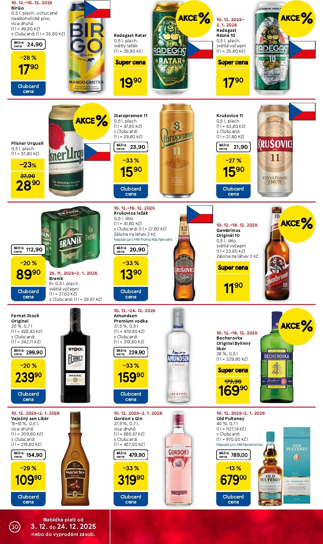 tesco - Aktuální leták Tesco od 10.12. do 16.12. - page: 30