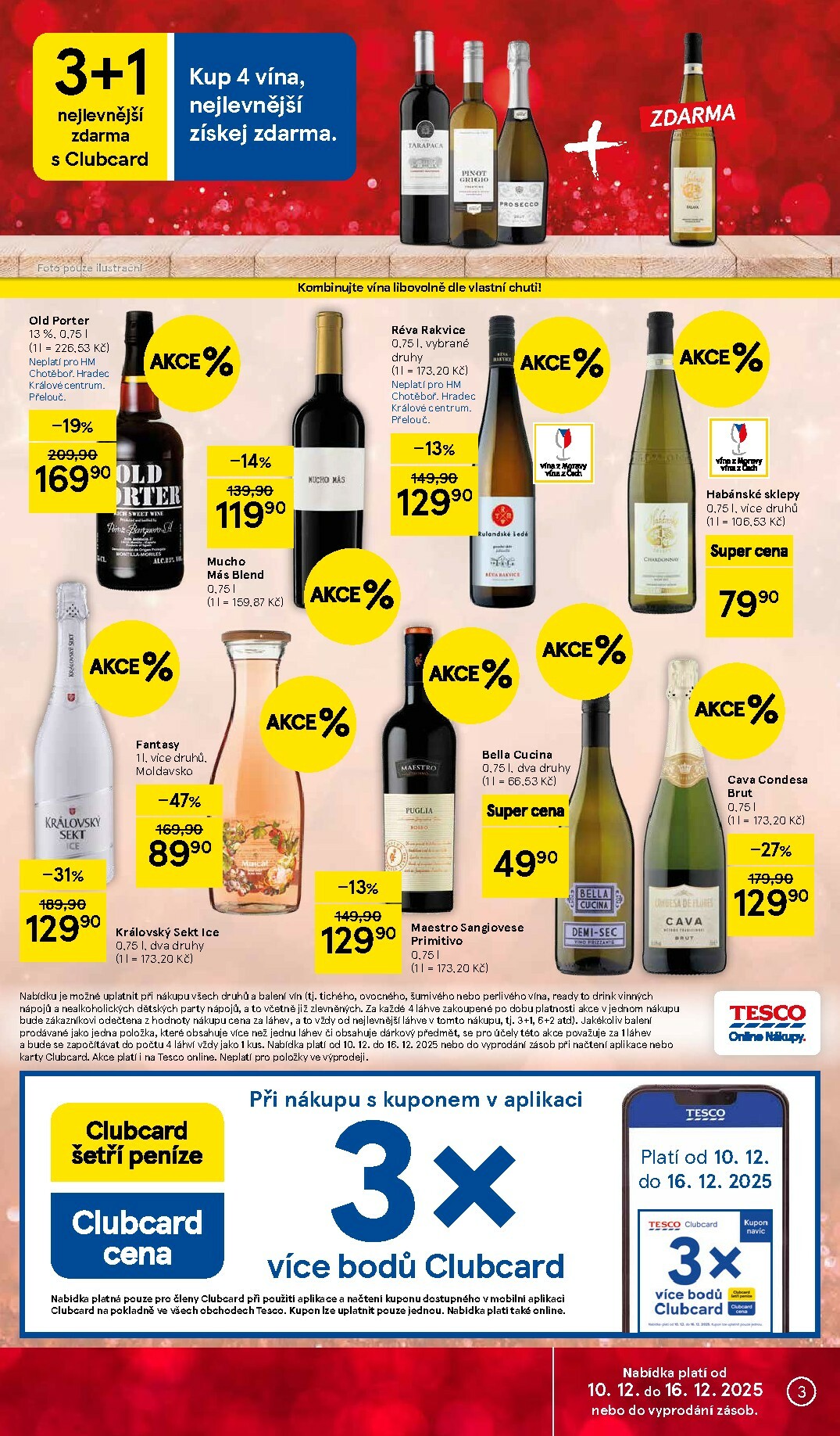 tesco - Aktuální leták Tesco od 10.12. do 16.12. - page: 3