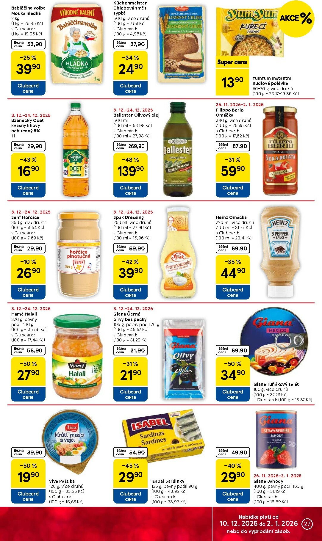 tesco - Aktuální leták Tesco od 10.12. do 16.12. - page: 27